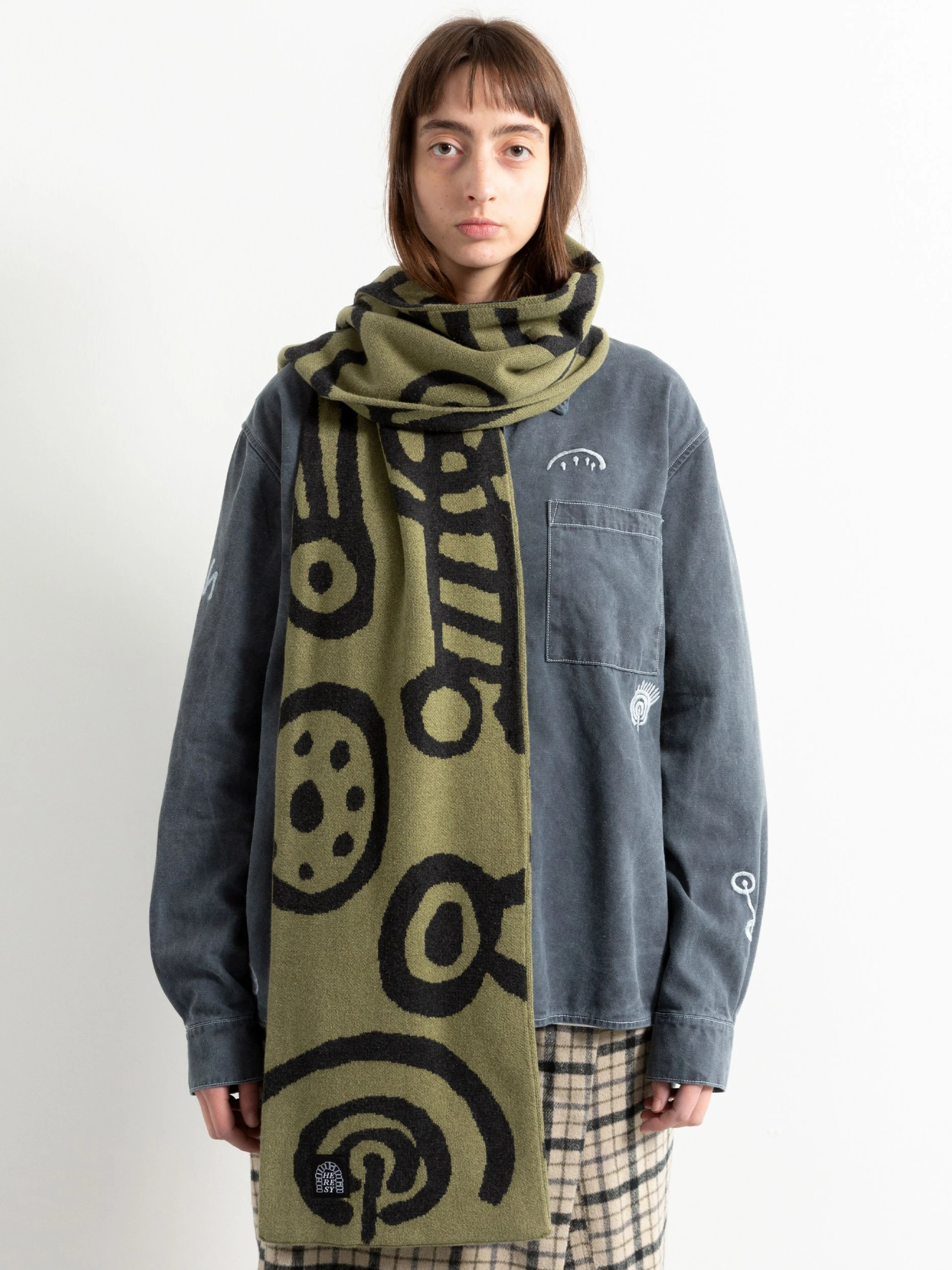 Шарф Heresy Carvings Scarf Green