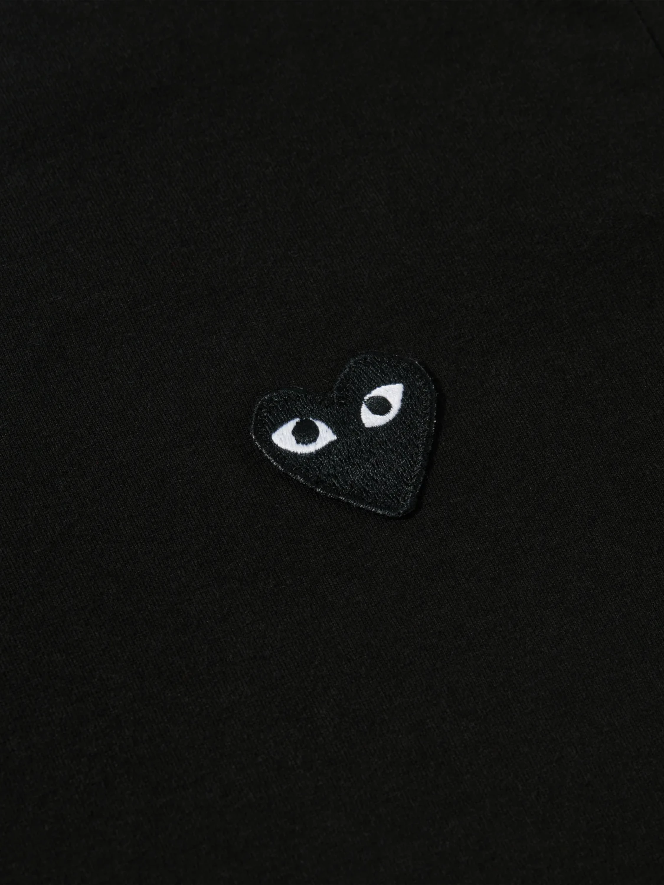 Футболка Comme des Garçons PLAY Black Heart Black