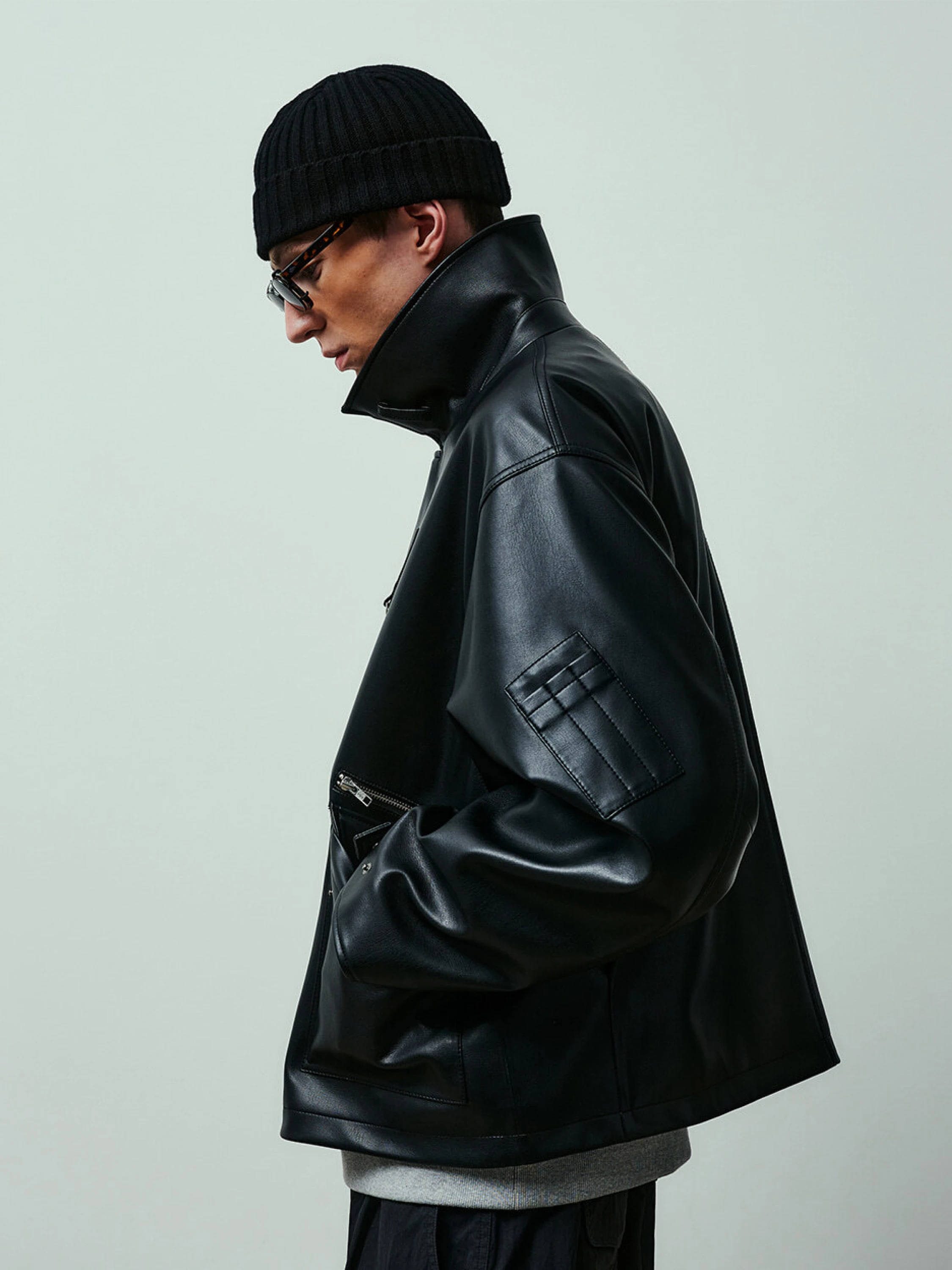Кожаная куртка Uniform Bridge Mk3 Vegan Leather Black