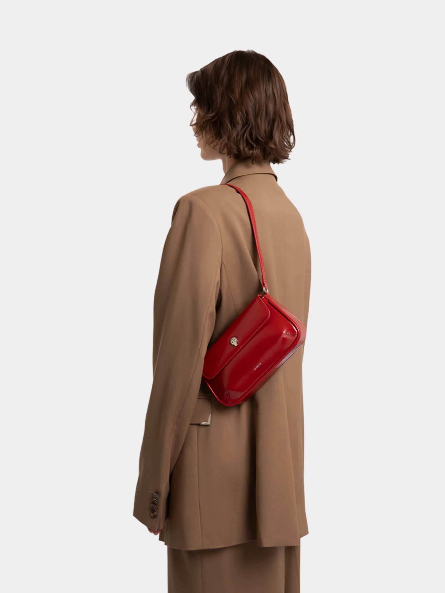 Женская сумка STAND OIL Ditto Shoulder Red Wine