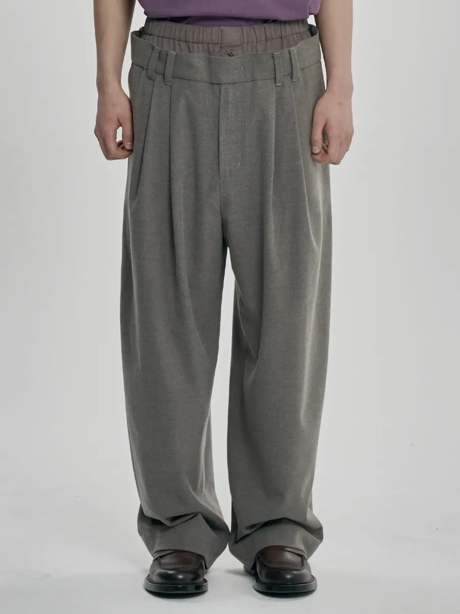 Брюки AJOBYAJO Double Layered Grey