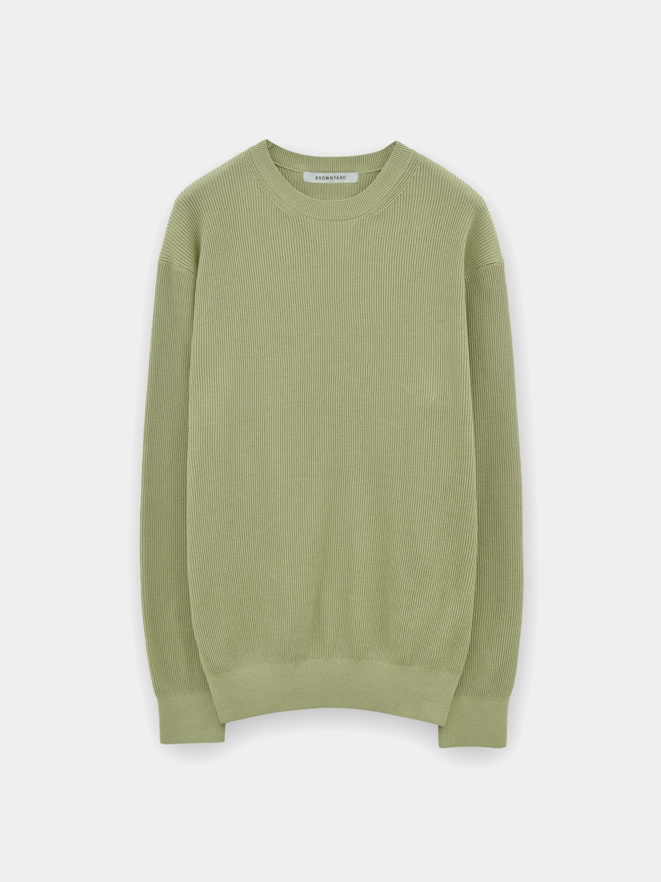 Свитшот BROWNYARD High Density Crewneck Olive Grey