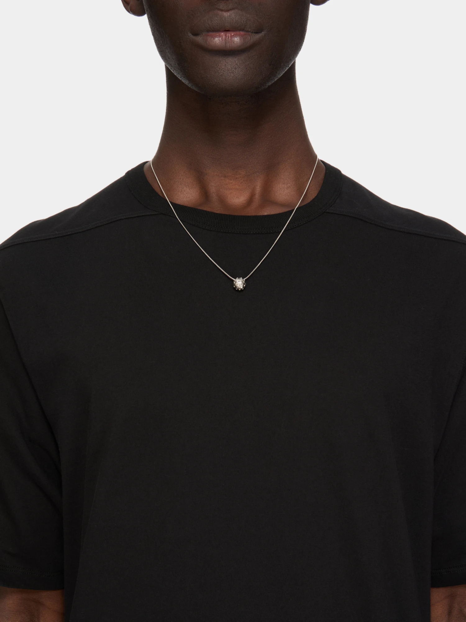 Подвеска Rick Owens Mini Orb Pendant Palladio