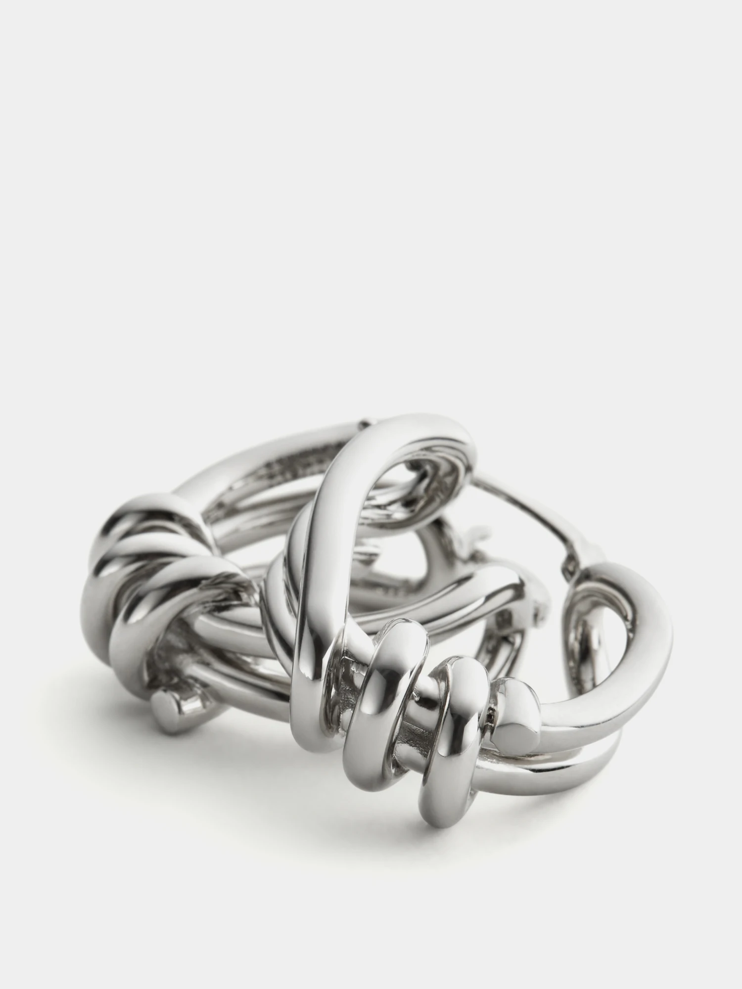 Серьги MM6 Maison Margiela Knot Earrings