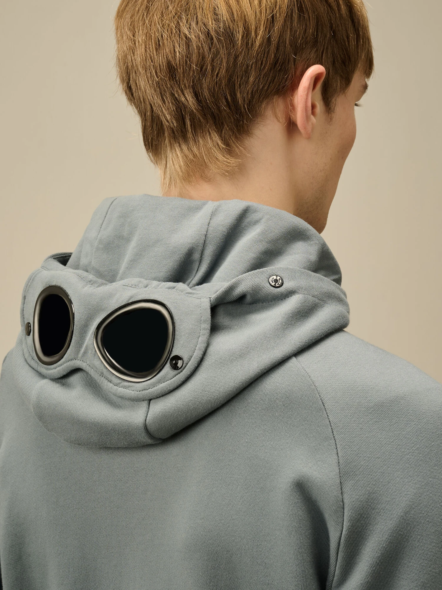 Зип-худи C.P. Company Diagonal Raised Fleece Stormy Weather