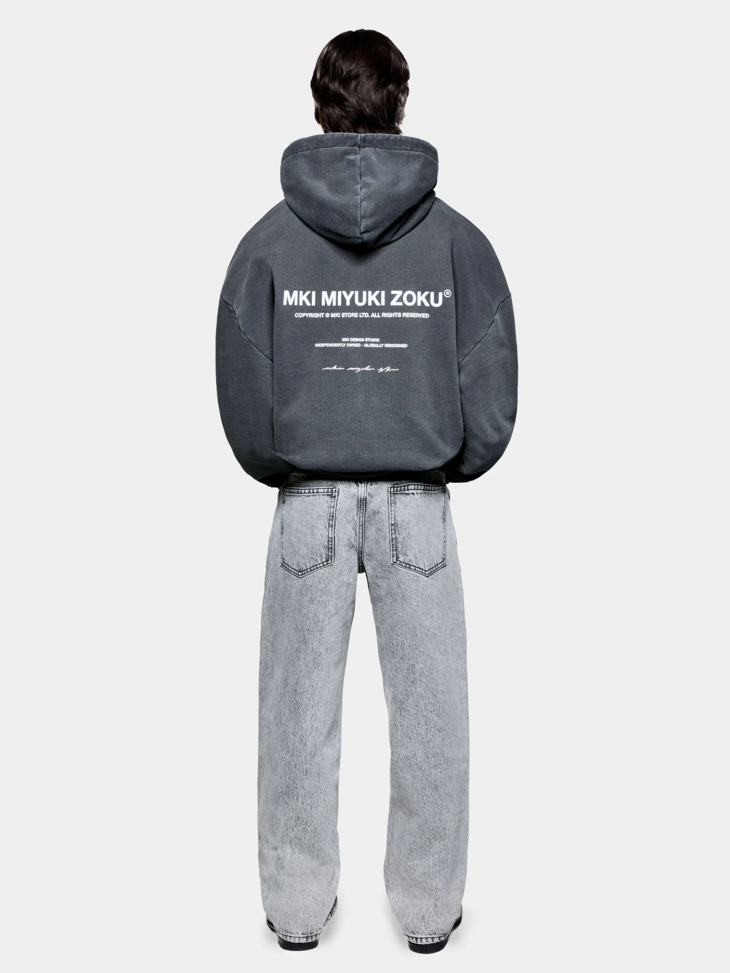 Худи MKI MIYUKI ZOKU Design Studio Pigment Black