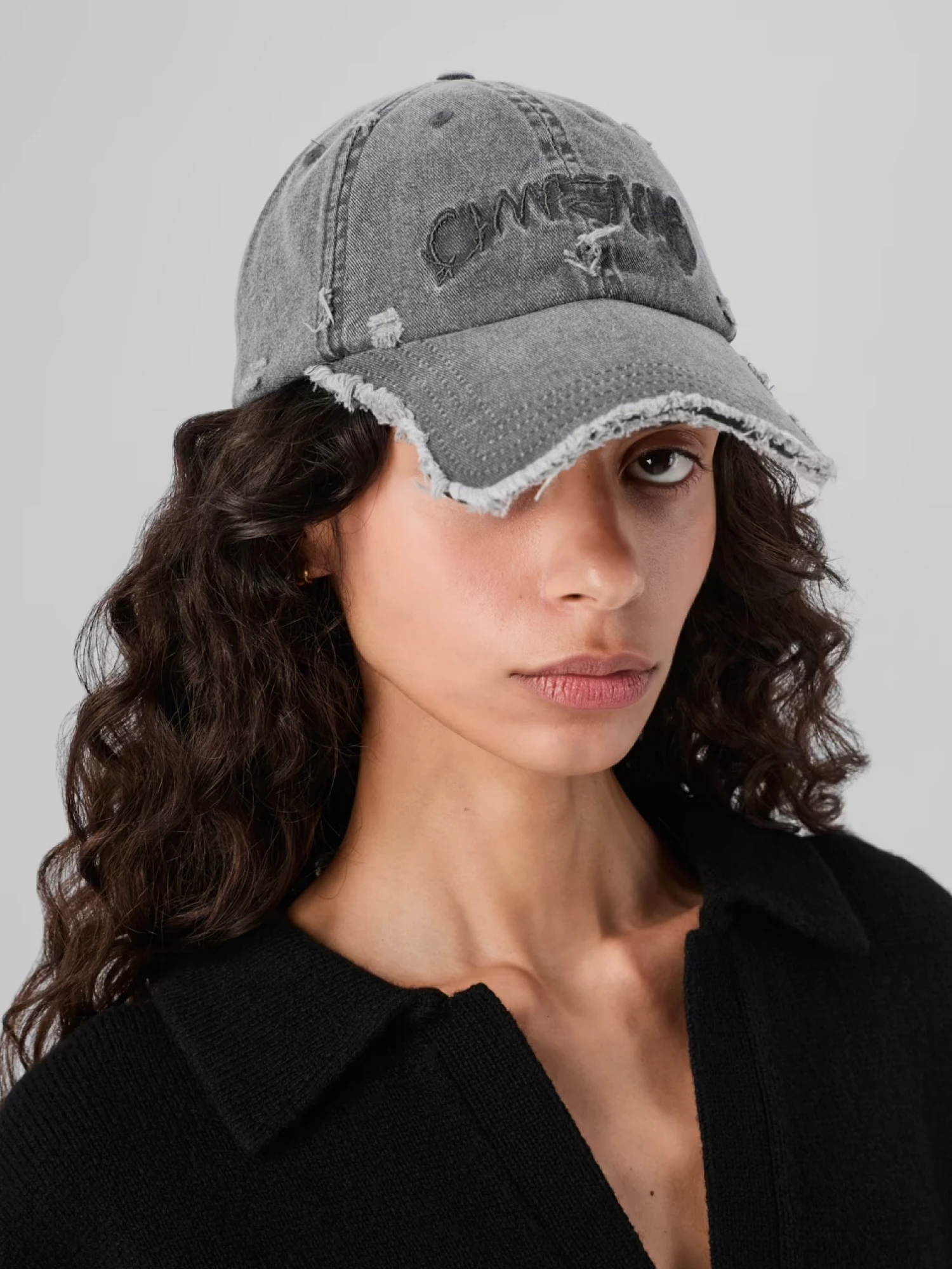 Кепка CAMPERLAB Faded Black Distorted Washed