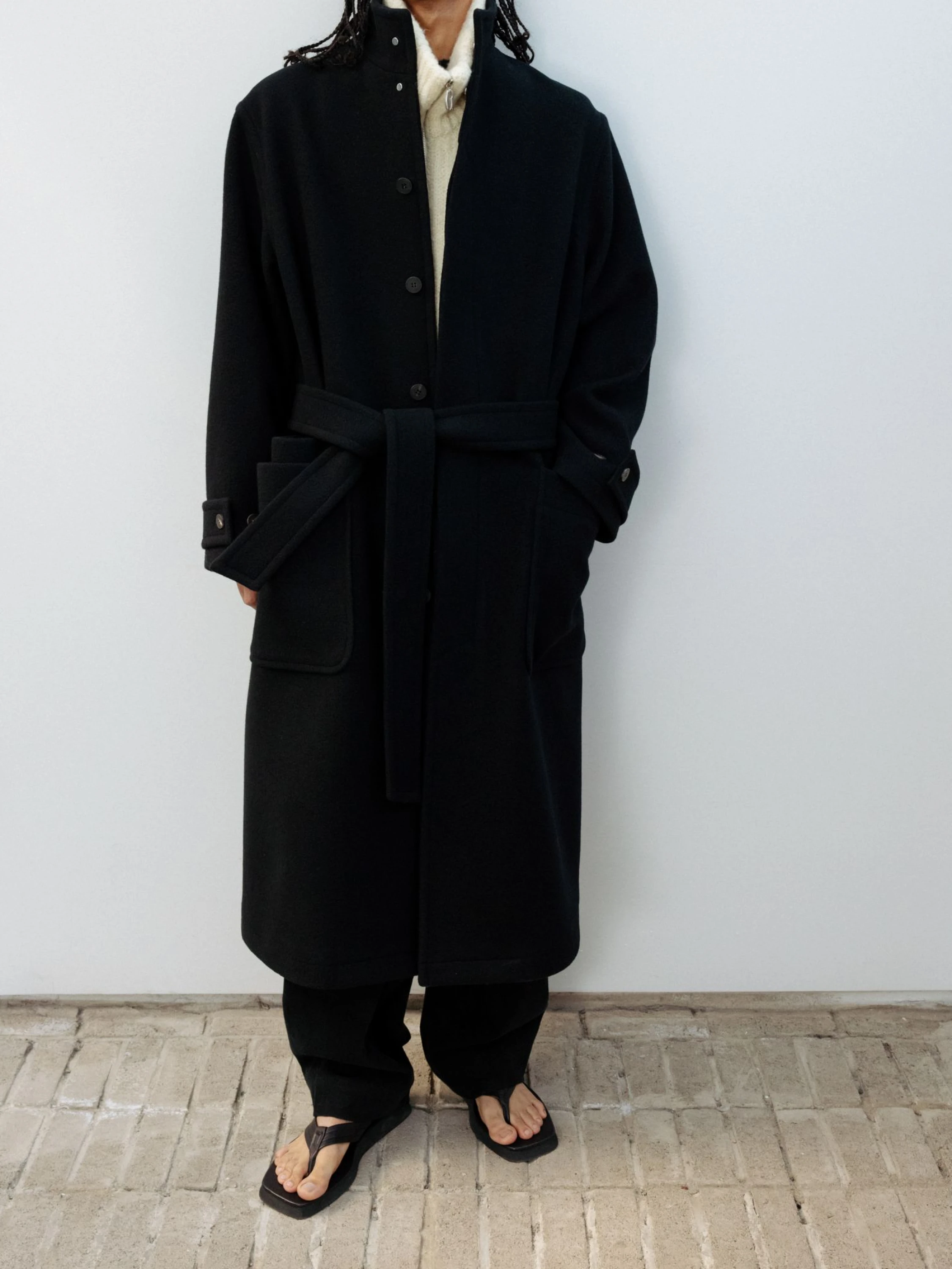 Пальто LE17SEPTEMBRE High Neck Black