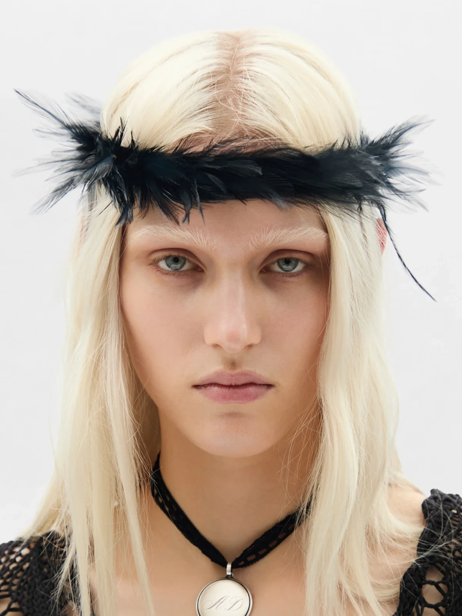 Повязка на голову Ann Demeulemeester Zena Black