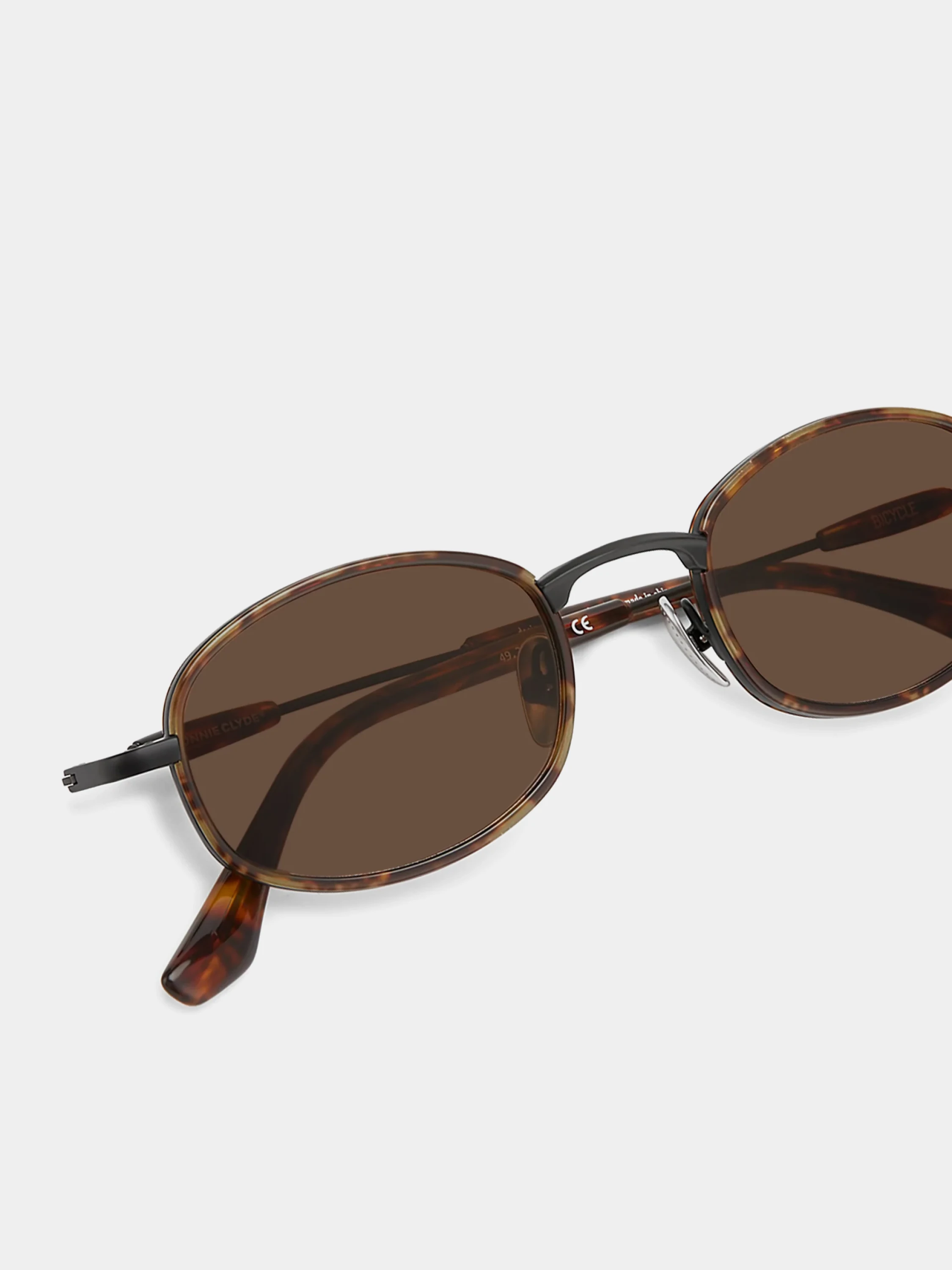 Очки Bonnie Clyde Bicycle Black & Brown Lens