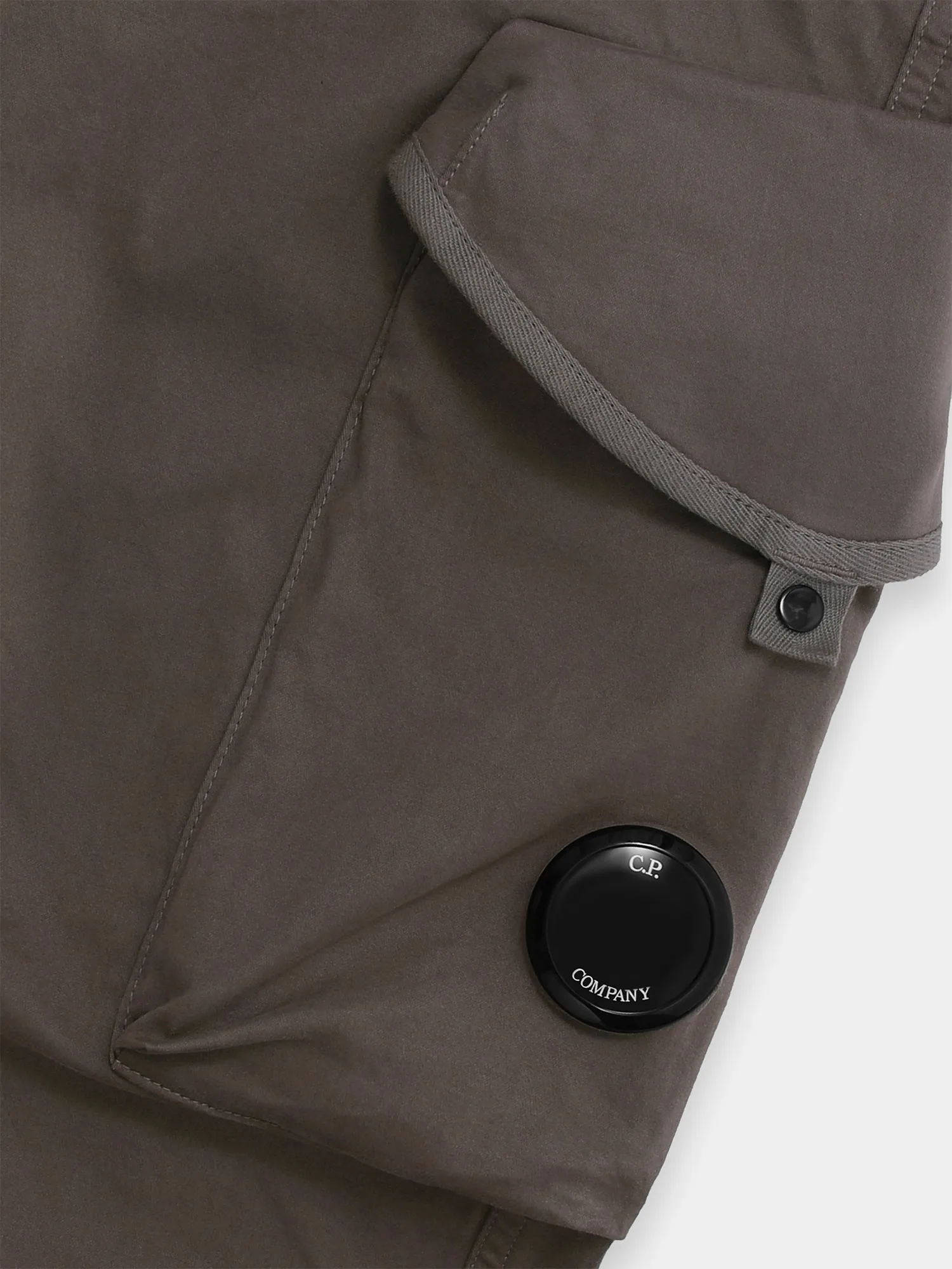 Брюки C.P. Company Stretch Sateen Ergonomic Lens Walnut