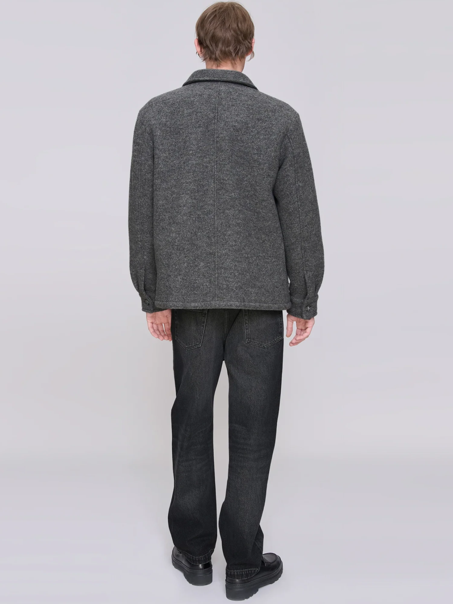 Полупальто A.P.C. Emile Coat Gray