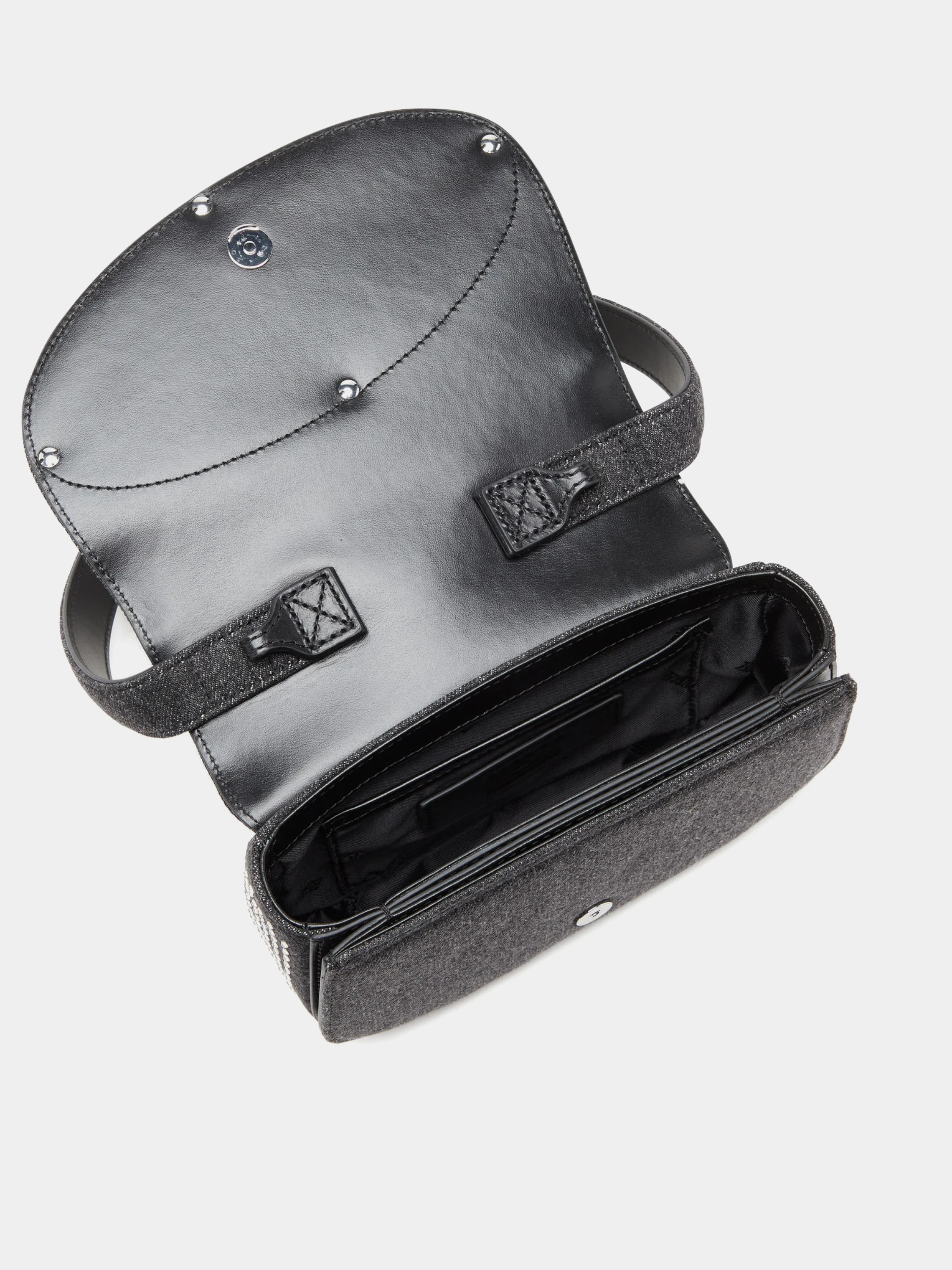 Cумка Diesel 1DR Shoulder Bag Denim Crystals Black