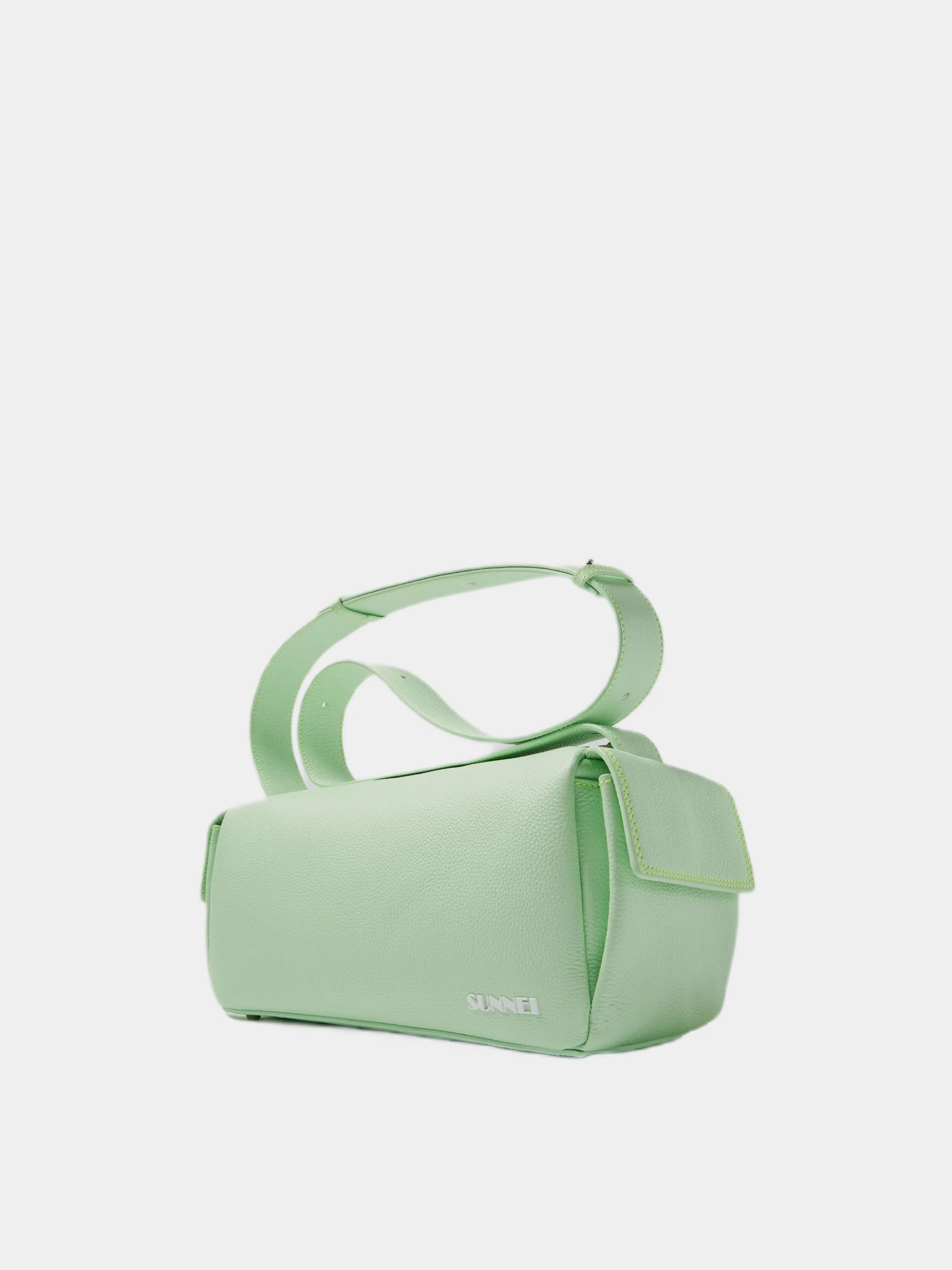 Сумка Sunnei Labauletto Acid Green
