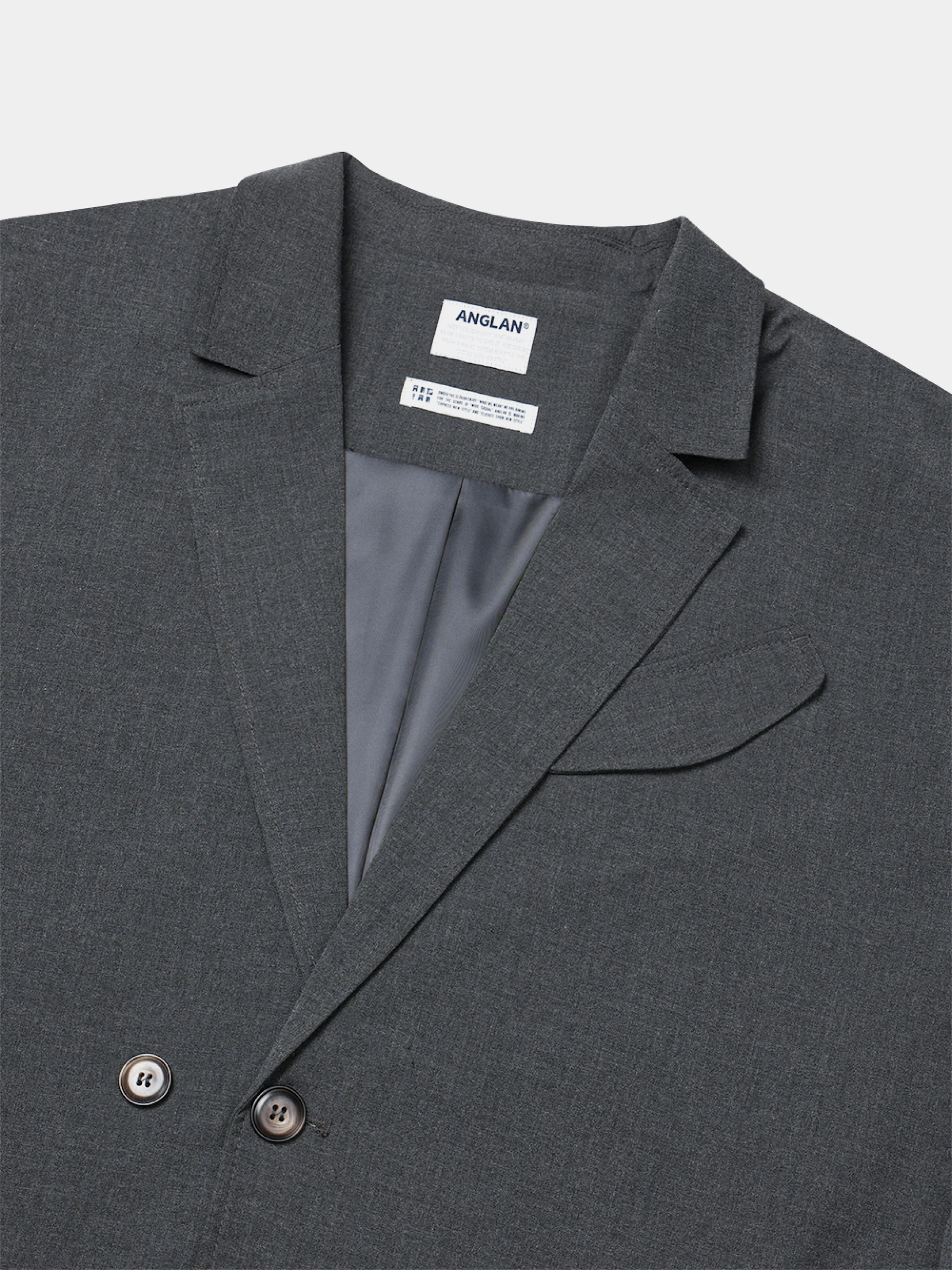 Пиджак ANGLAN Tetron Fetching Vijo Blazer Jacket Grey