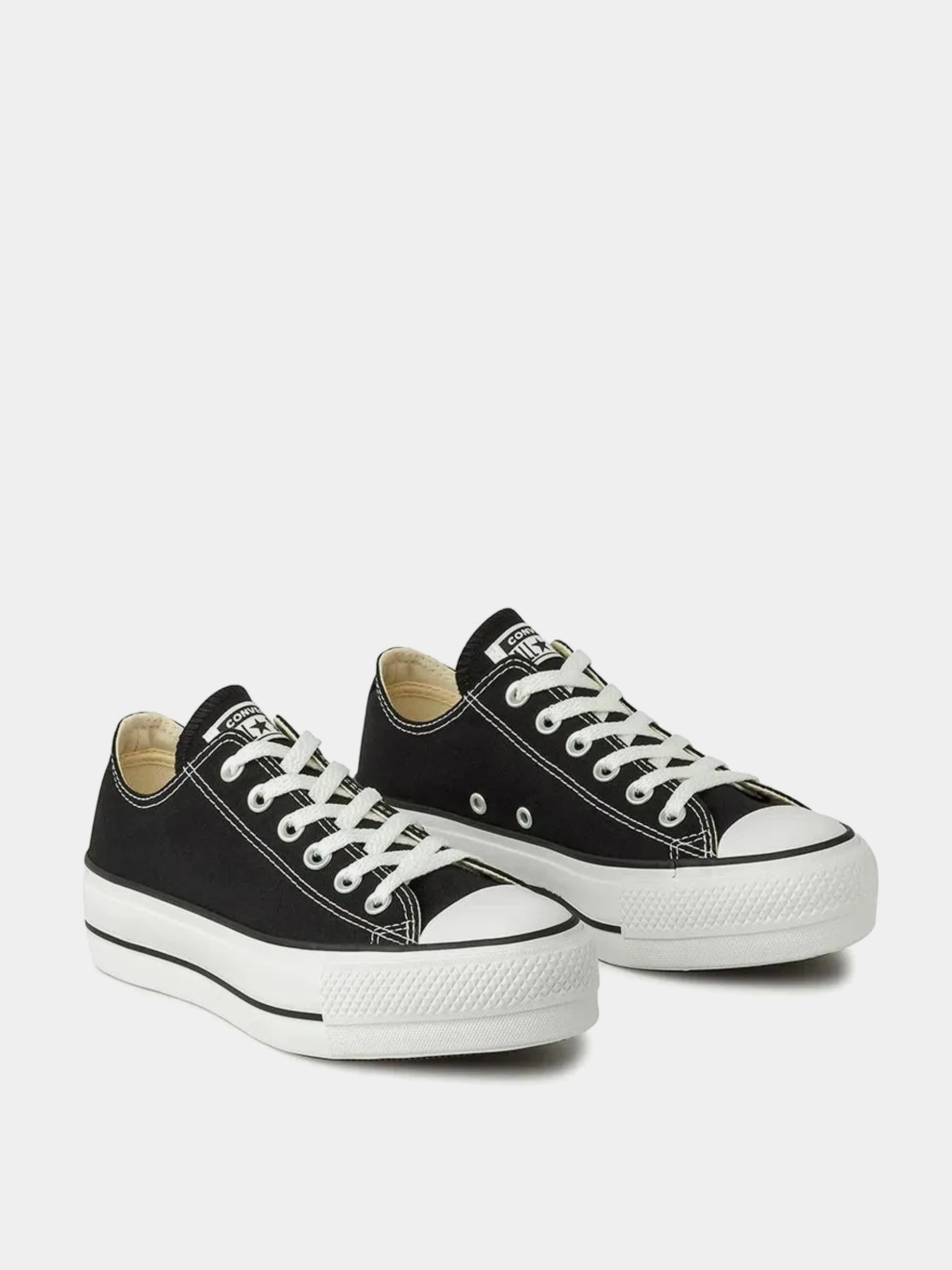 Кеды Converse Chuck Taylor Platform Low Black/White