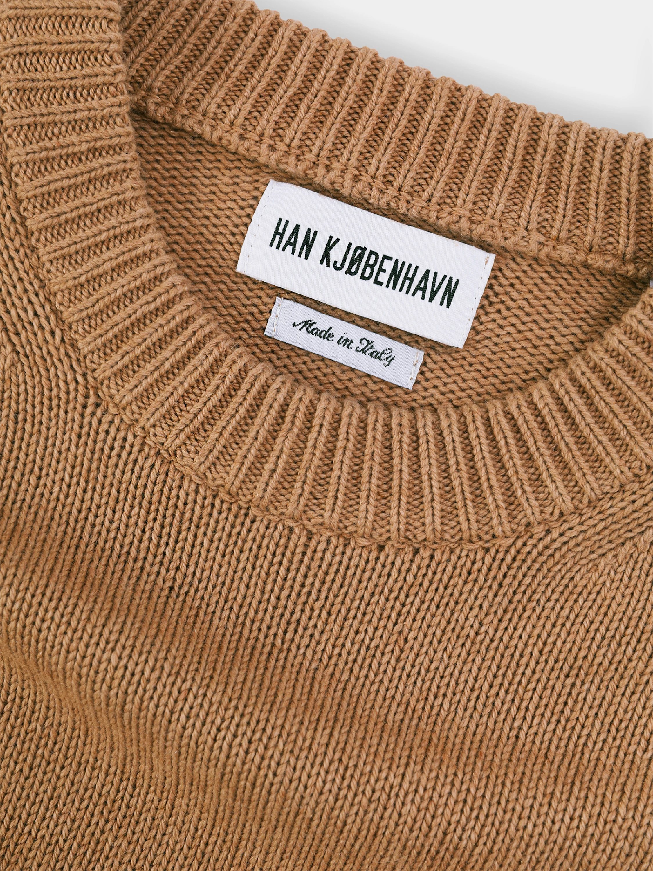 Свитер Han Kjøbenhavn Crewneck Knit Cashmere Brown