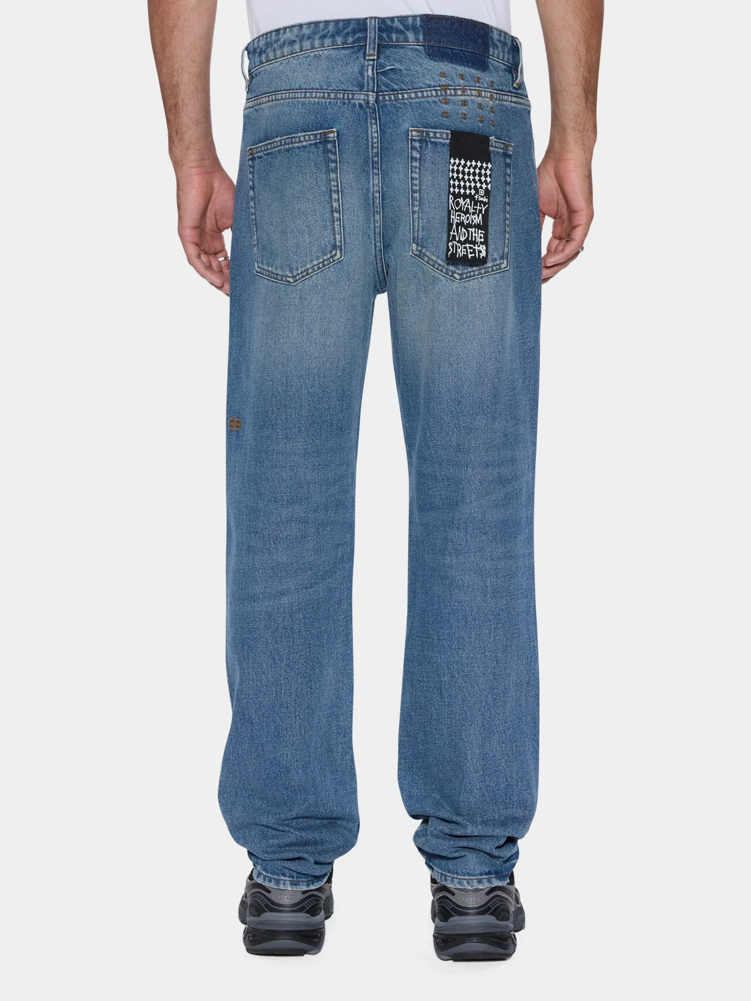 Джинсы Ksubi Hazlow Roadhouse Repair Denim