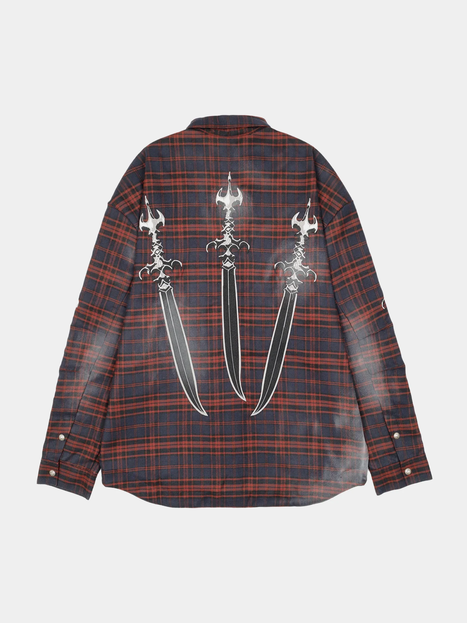 Рубашка Thug Club Arab Sword Flannel Red