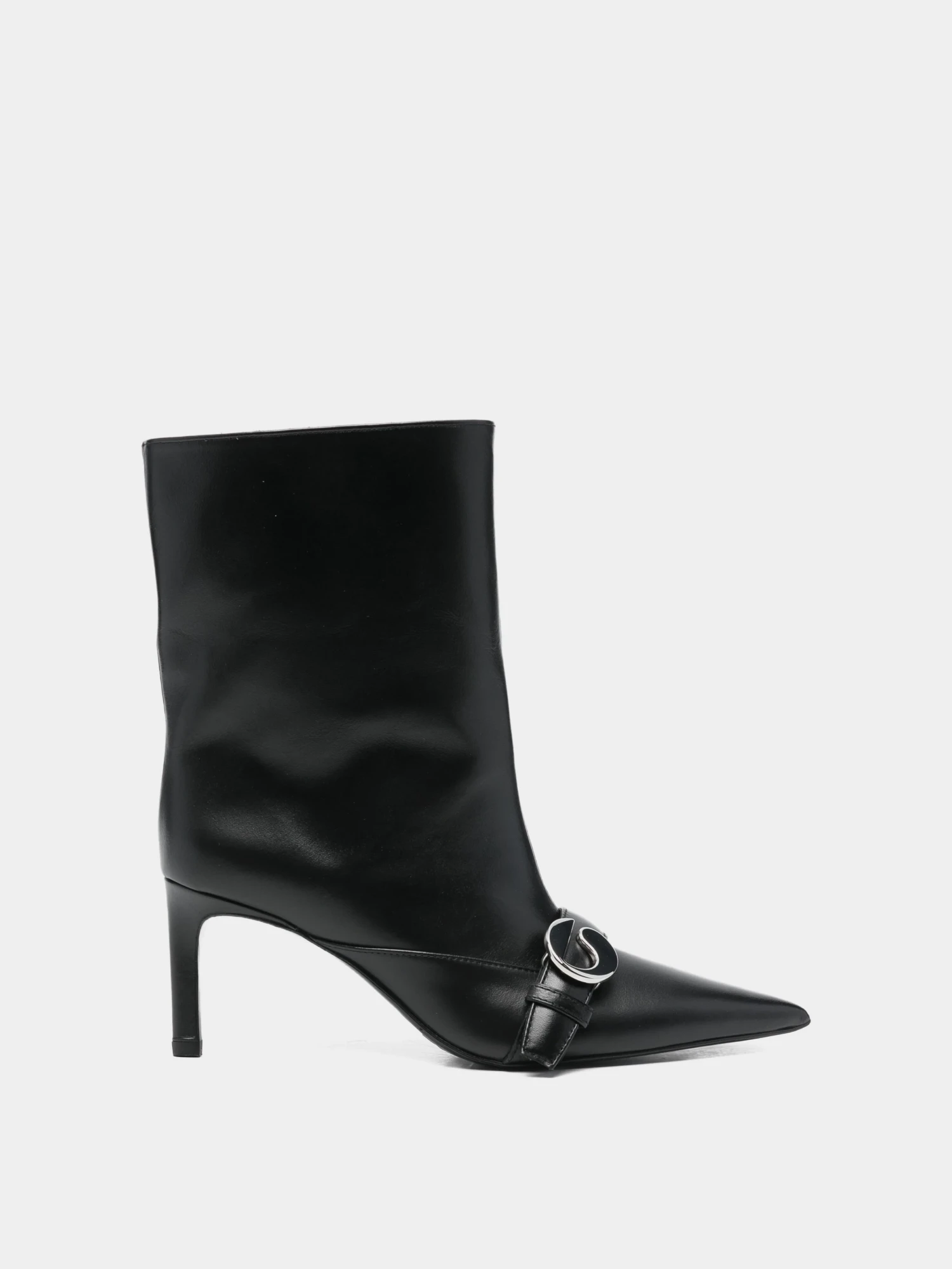 Женские ботильоны Coperni Ankle Heeled Belt Black