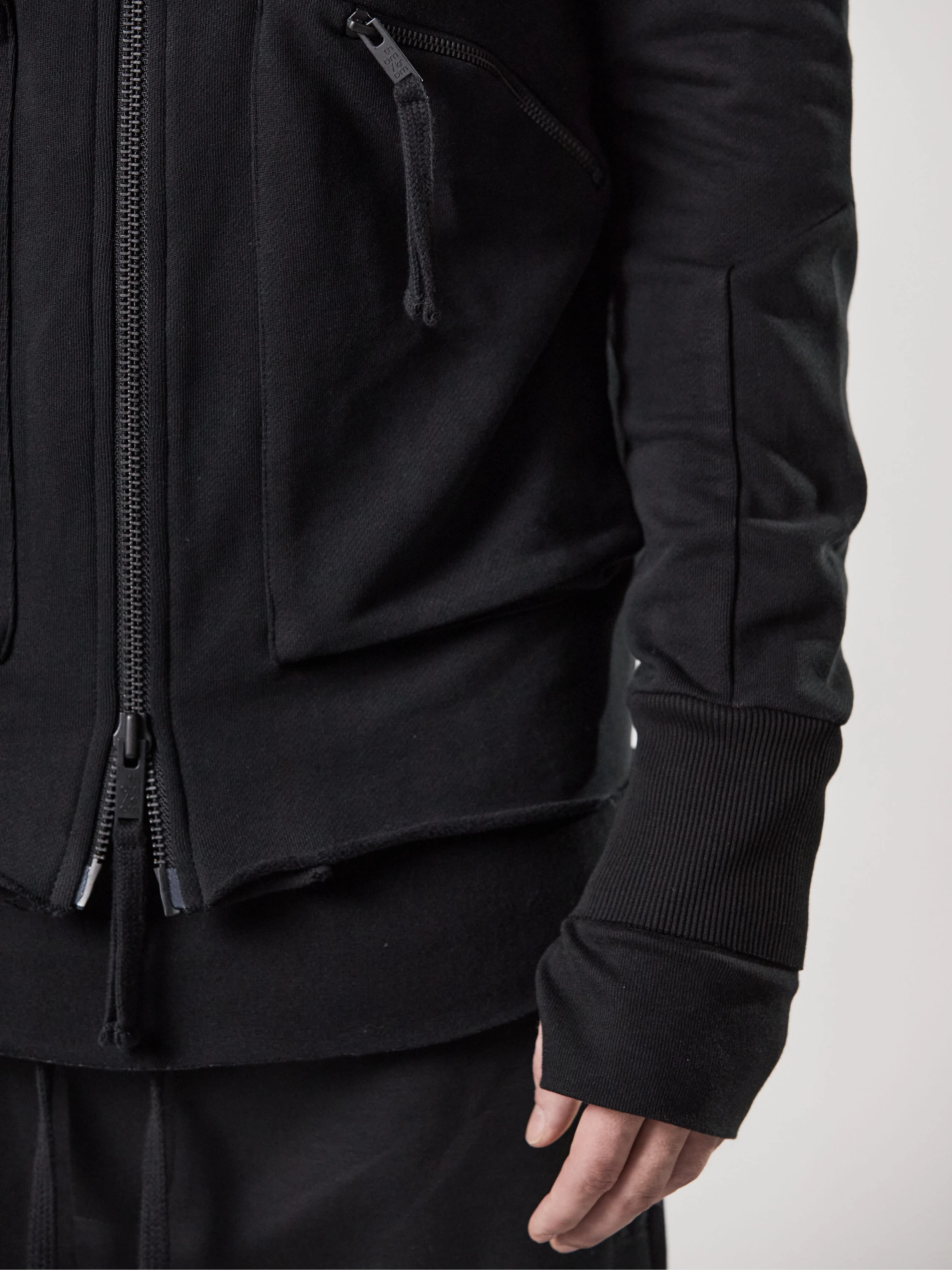 Зип-худи thom/krom M SJ 641 Black