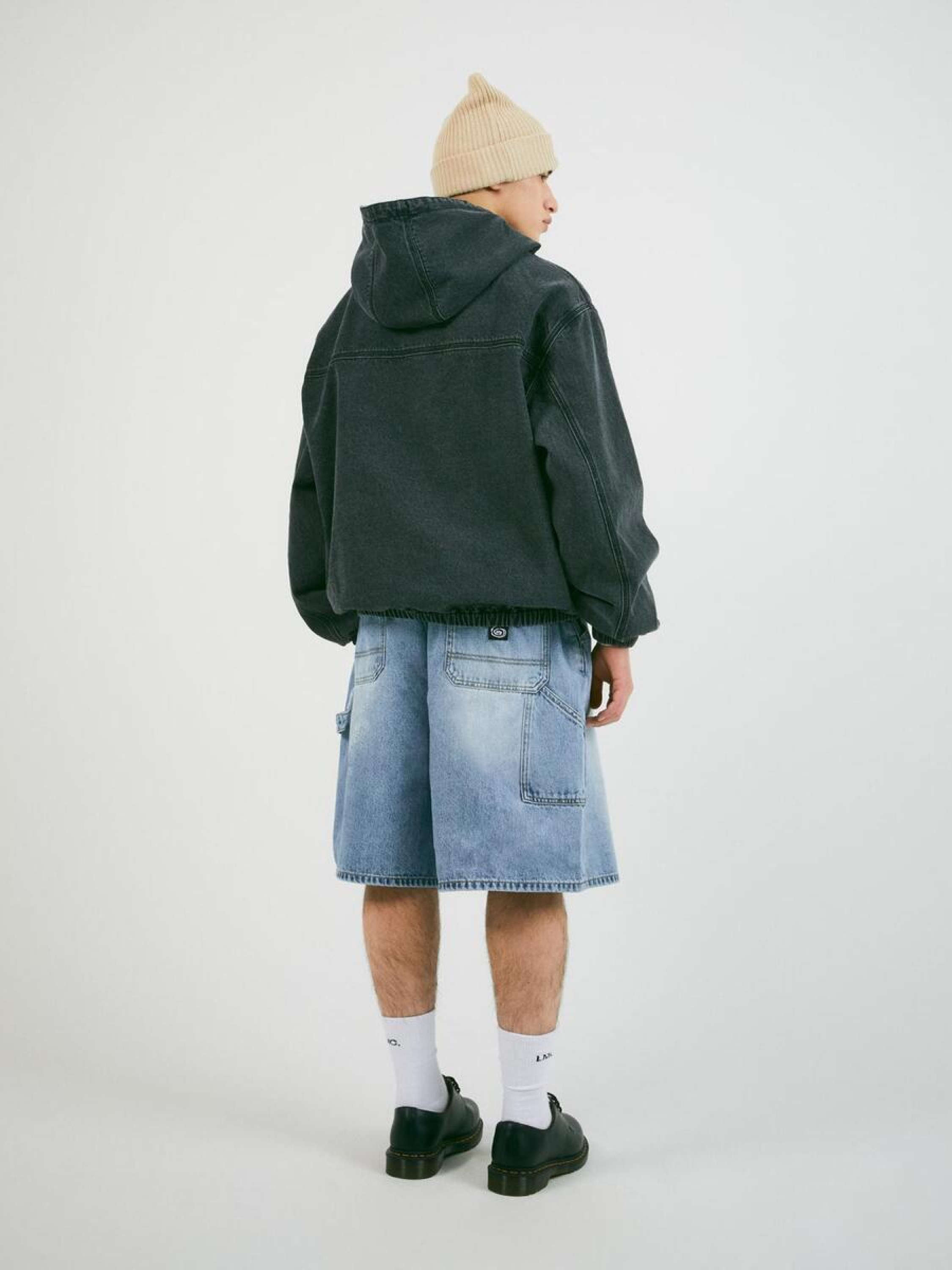 Шорты LMC Brush Washed Denim Carpenter Light Blue