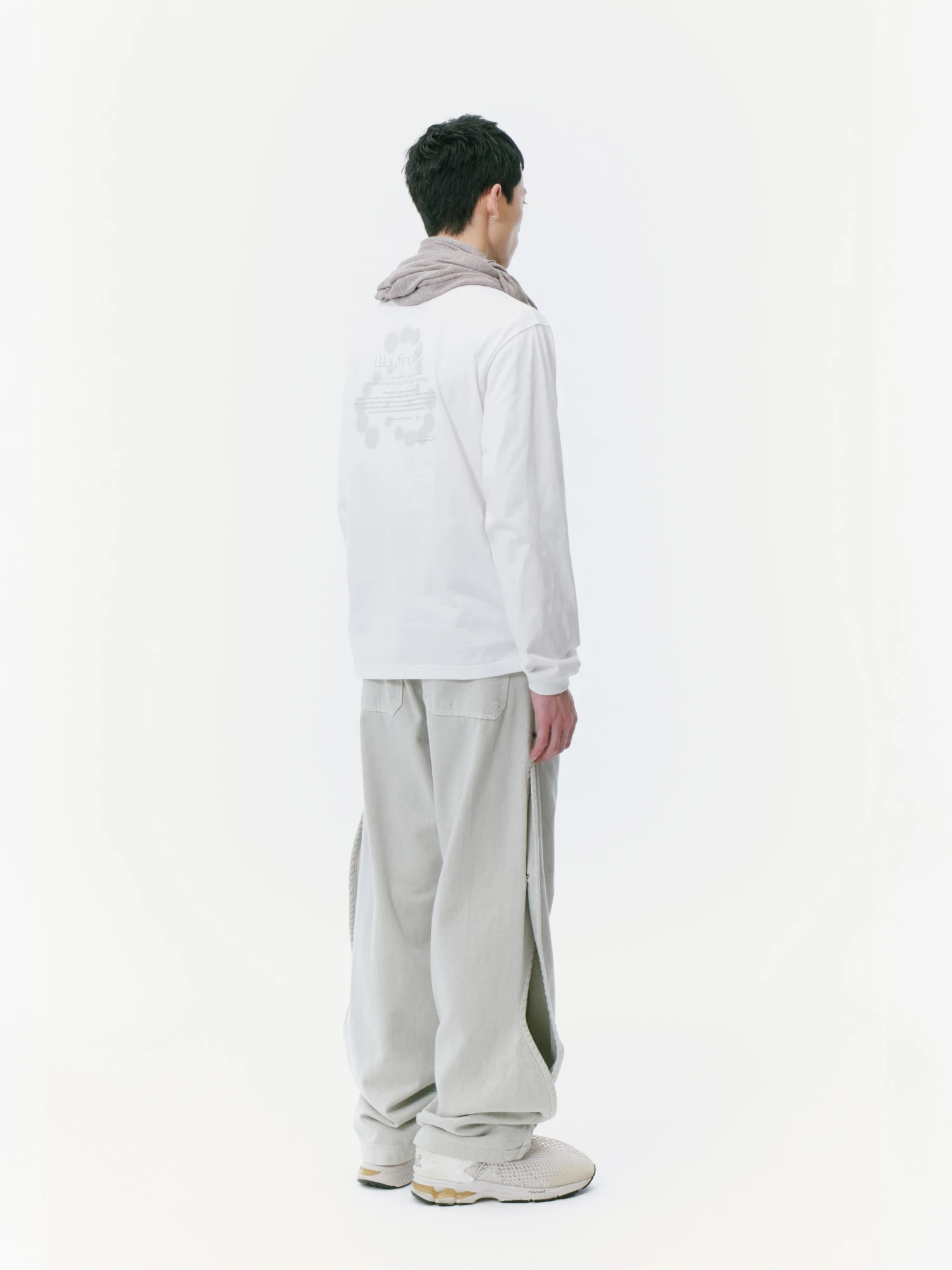 Лонгслив SAN SAN GEAR Logo L/S White