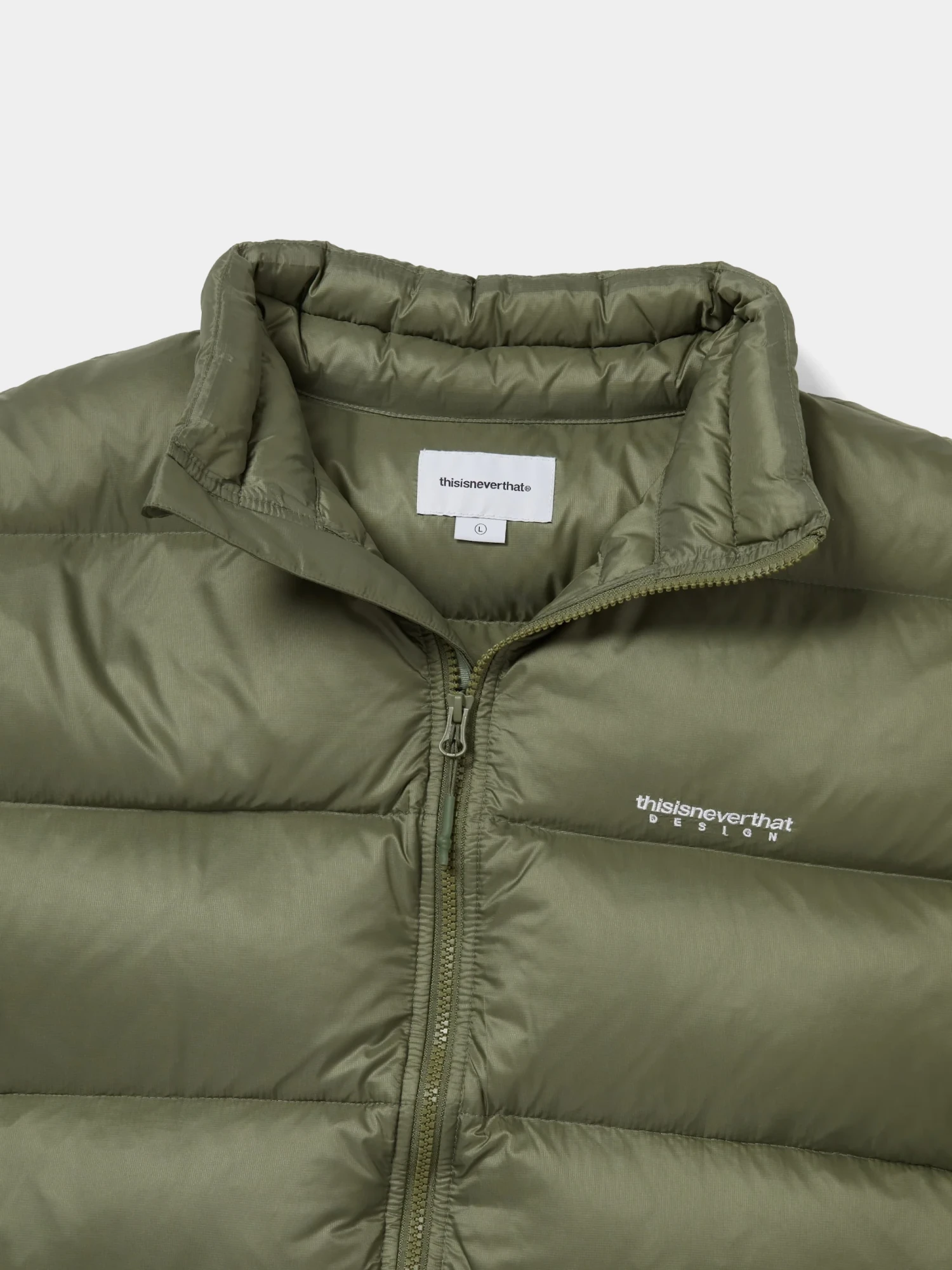 Пуховик thisisneverthat DSN Down Puffer Olive