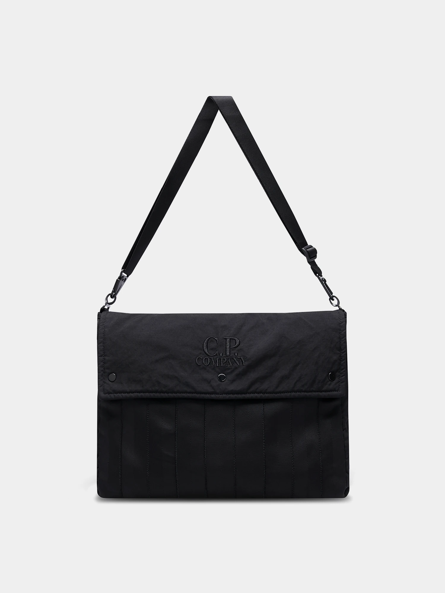 Сумка C.P. Company Herringbone Logo Bag Black