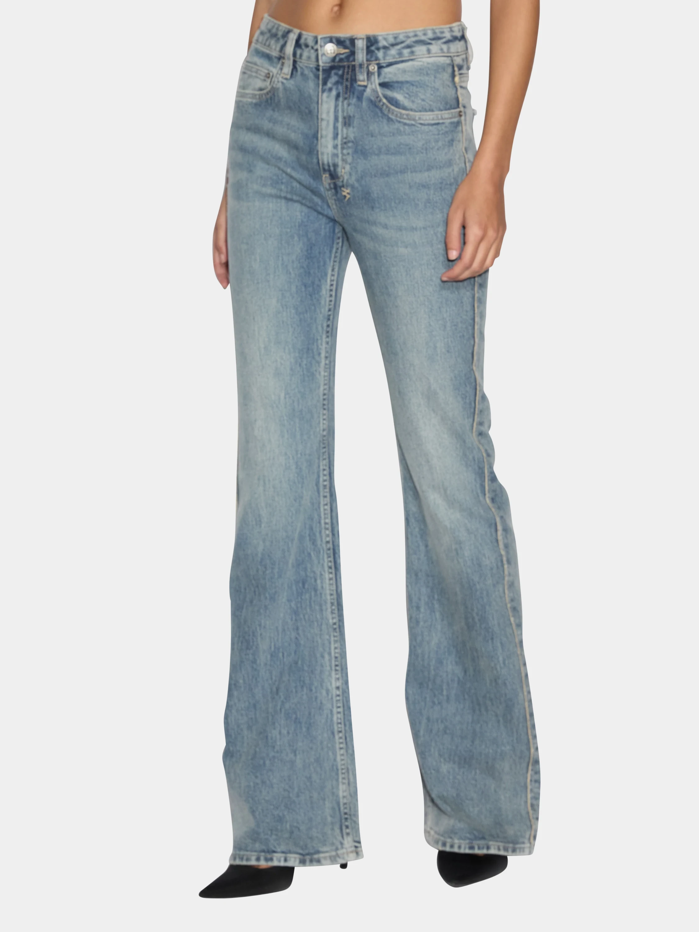 Женские джинсы Ksubi Soho Frayed Denim