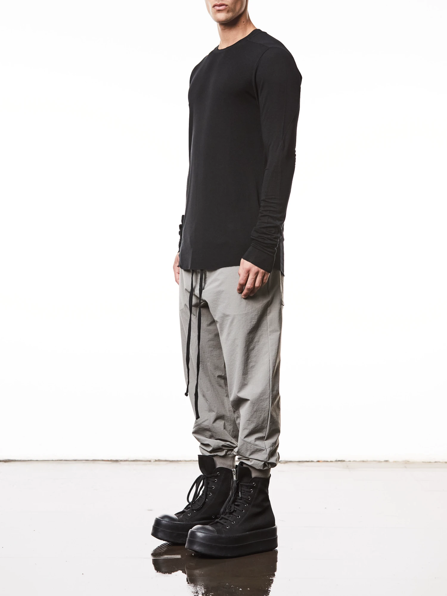 Лонгслив thom/krom M TS 861 Black