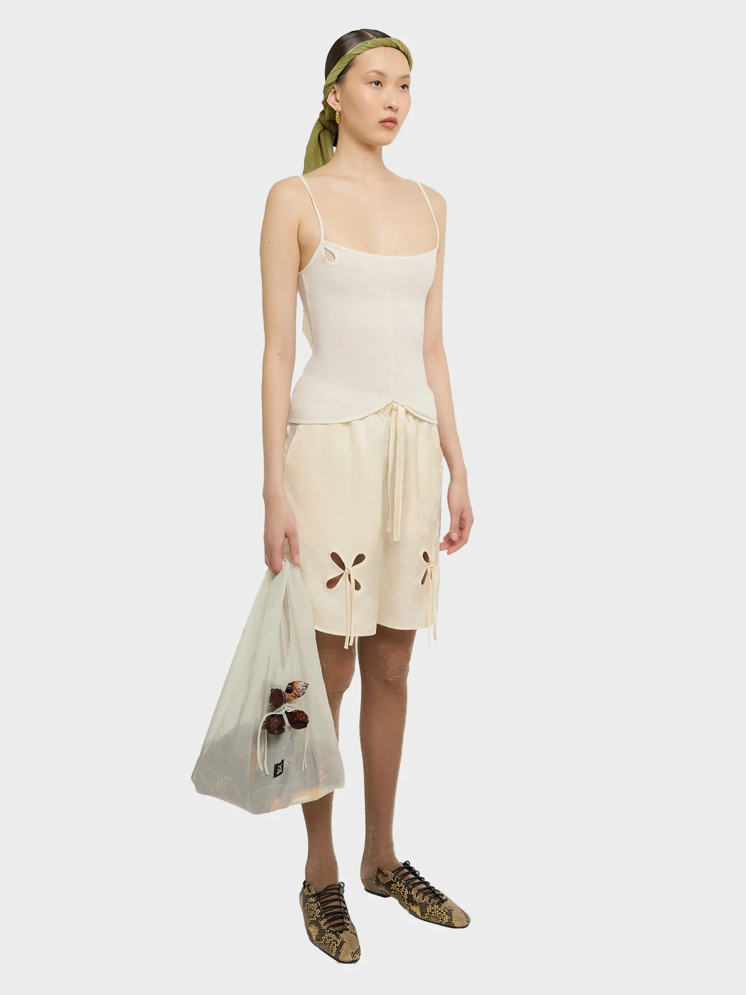 Женский топ J.KIM Droplet Camisole Cream