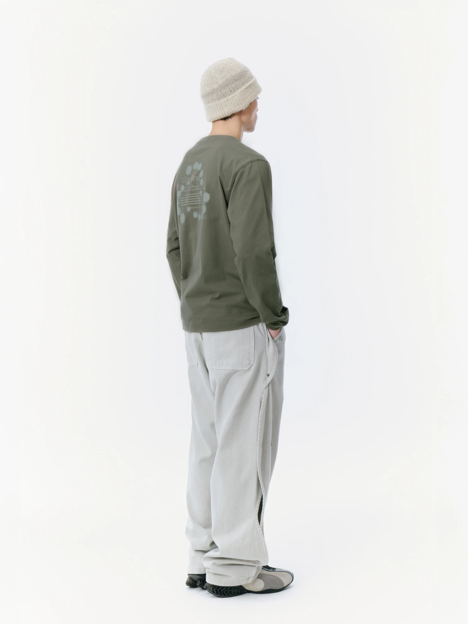 Лонгслив SAN SAN GEAR Logo L/S Khaki