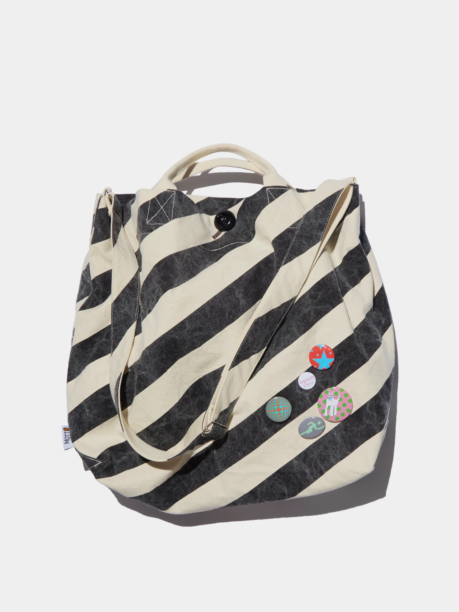 Сумка Siniy Vsadnik Stripe Laundry Bag Milk/Vintageblack