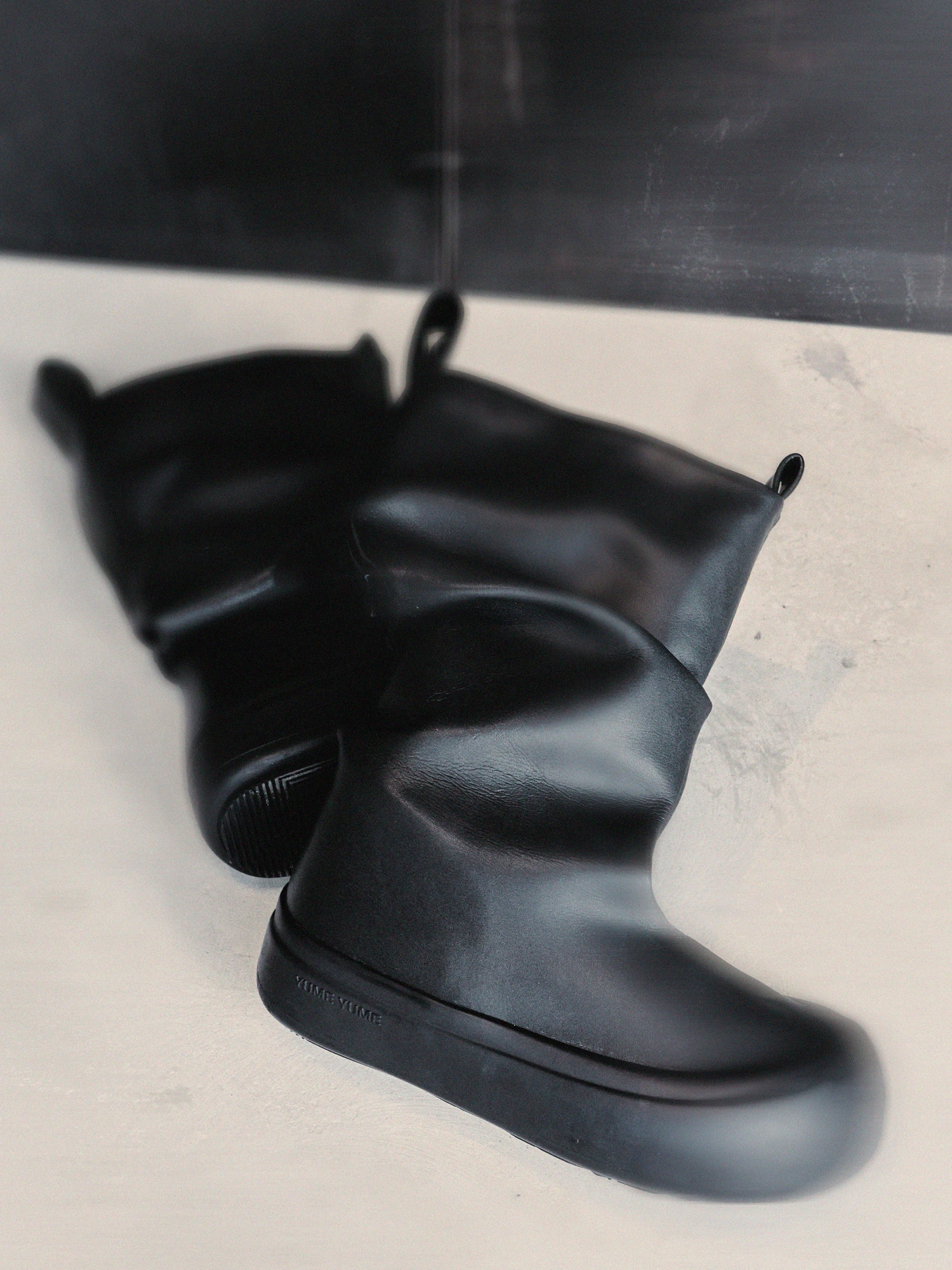 Женские сапоги YUME YUME Fisherman Low Black