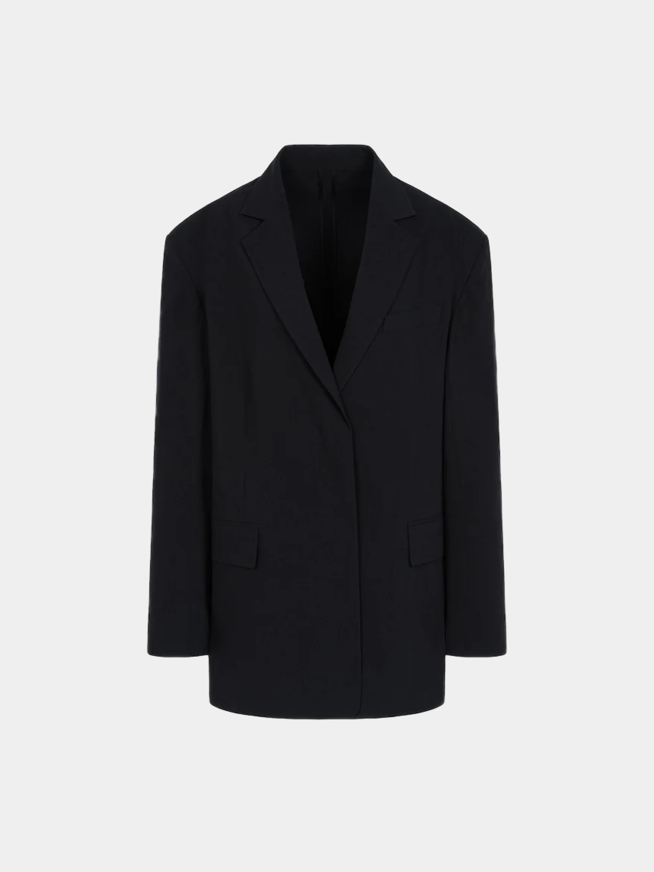 Женский пиджак JUUN.J Linen Blend Overfit Jacket Black