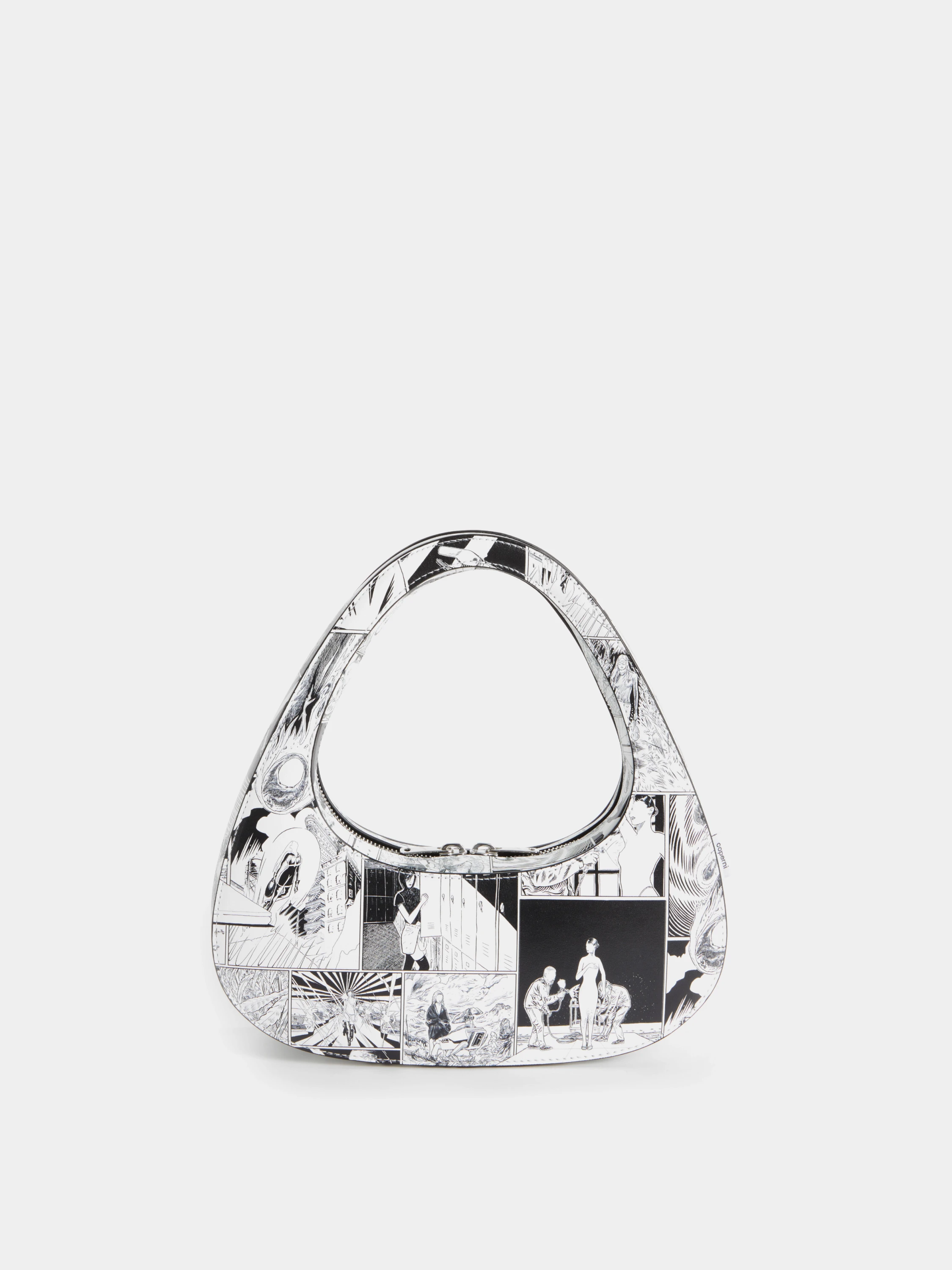 Сумка Coperni Comic Print Baguette Swipe Bag