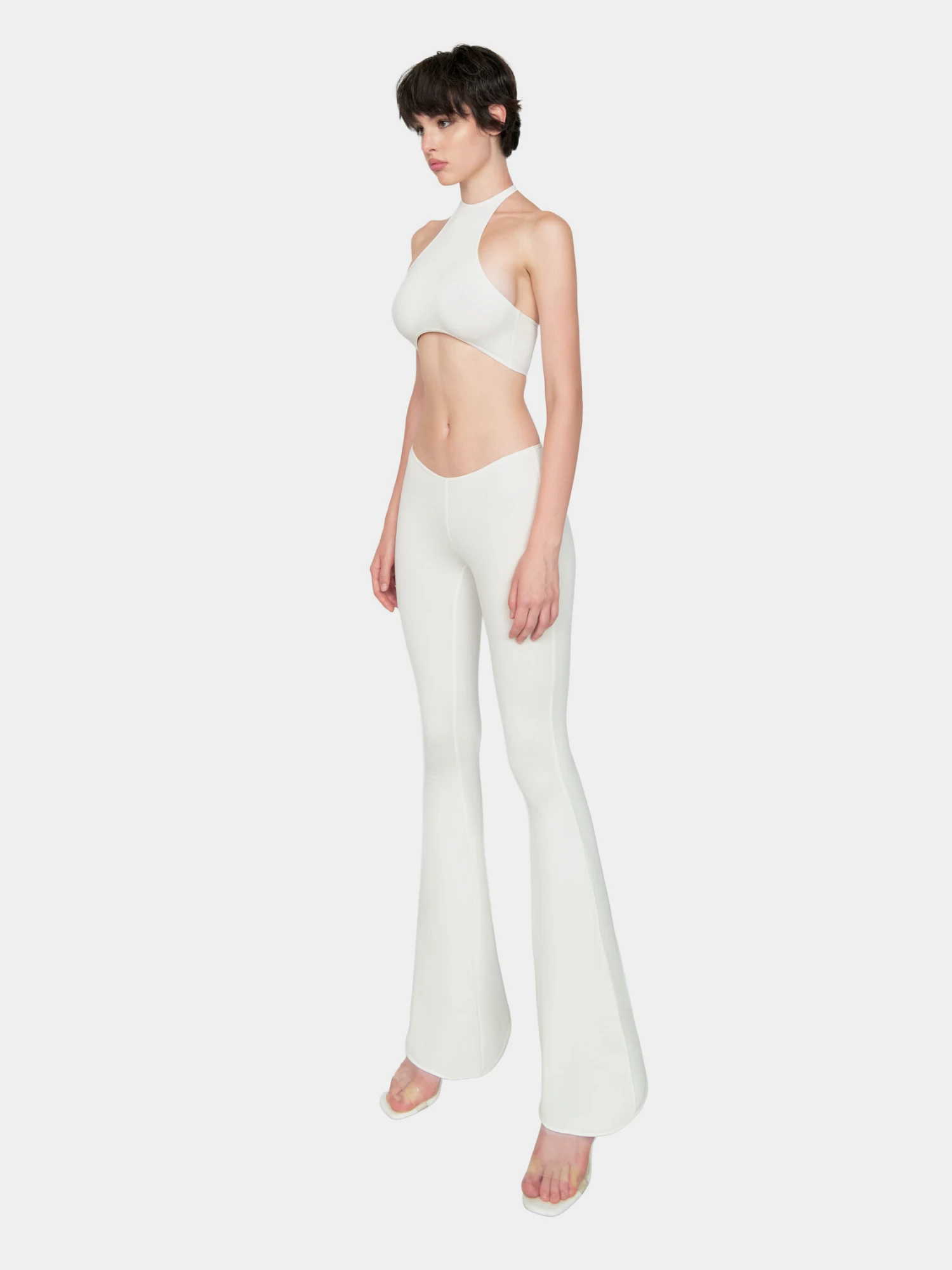 Женские леггинсы XSAI Flared Leggings Tofu