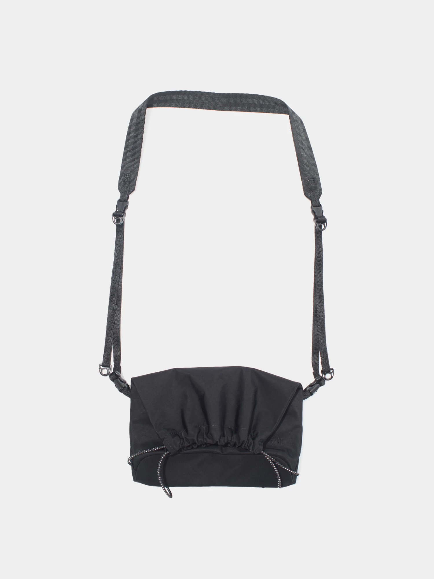 Сумка F/CE. Textured Twill Drawstring Sacoche Black