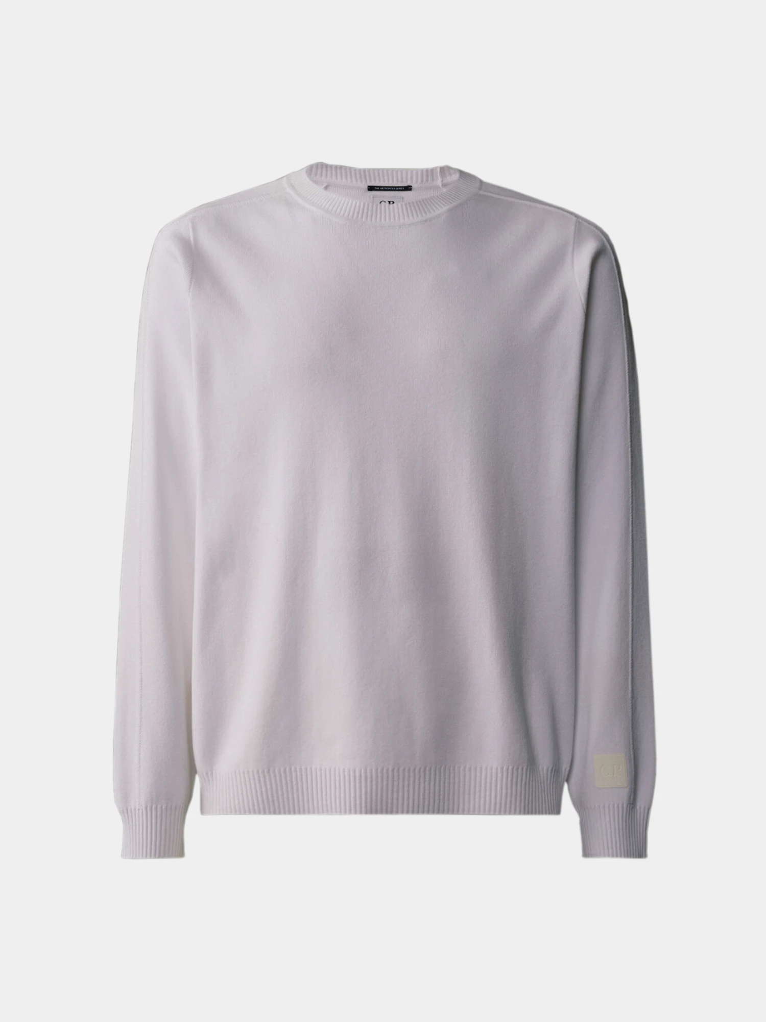 Джемпер C.P. Company The Metropolis Series Cotton Stretch White