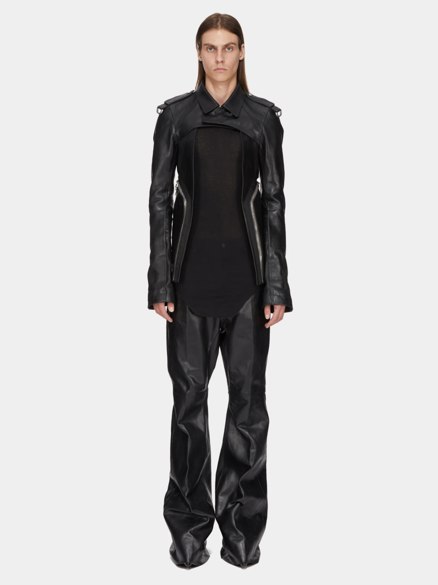 Майка Rick Owens Basic Rib Tank Black
