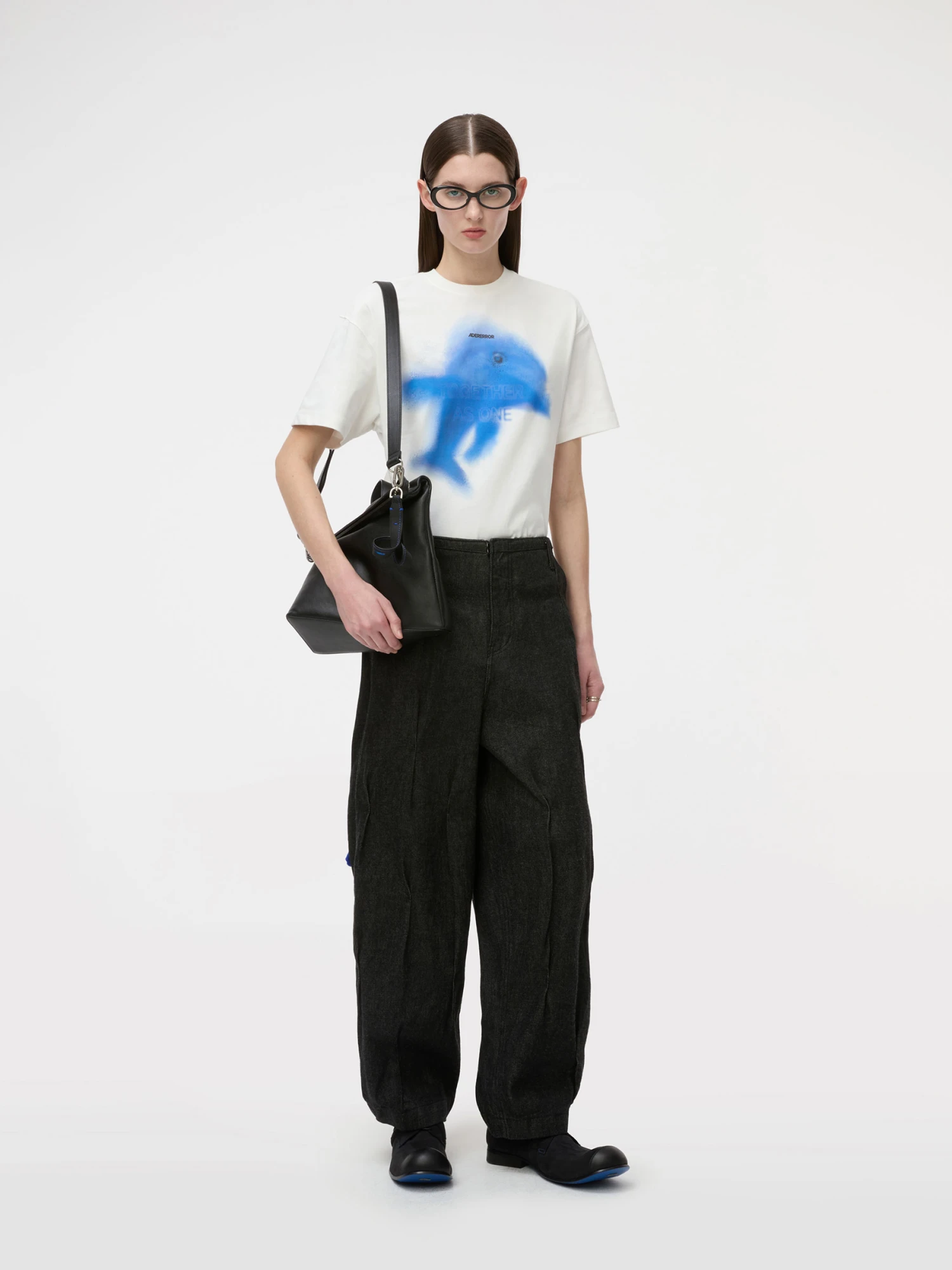 Футболка ADERERROR TAO T-Shirt Product. 2 Off White