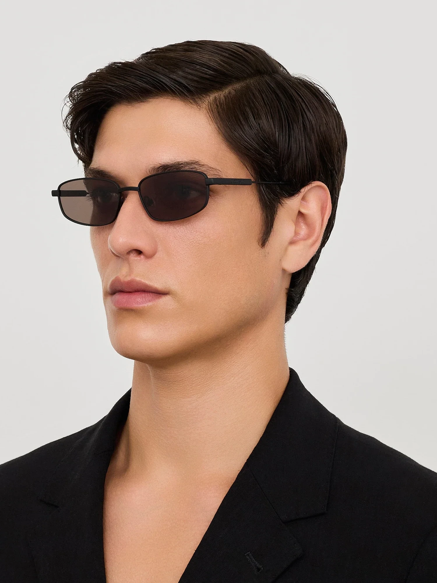 Очки JACQUEMUS Sera Metallic Black
