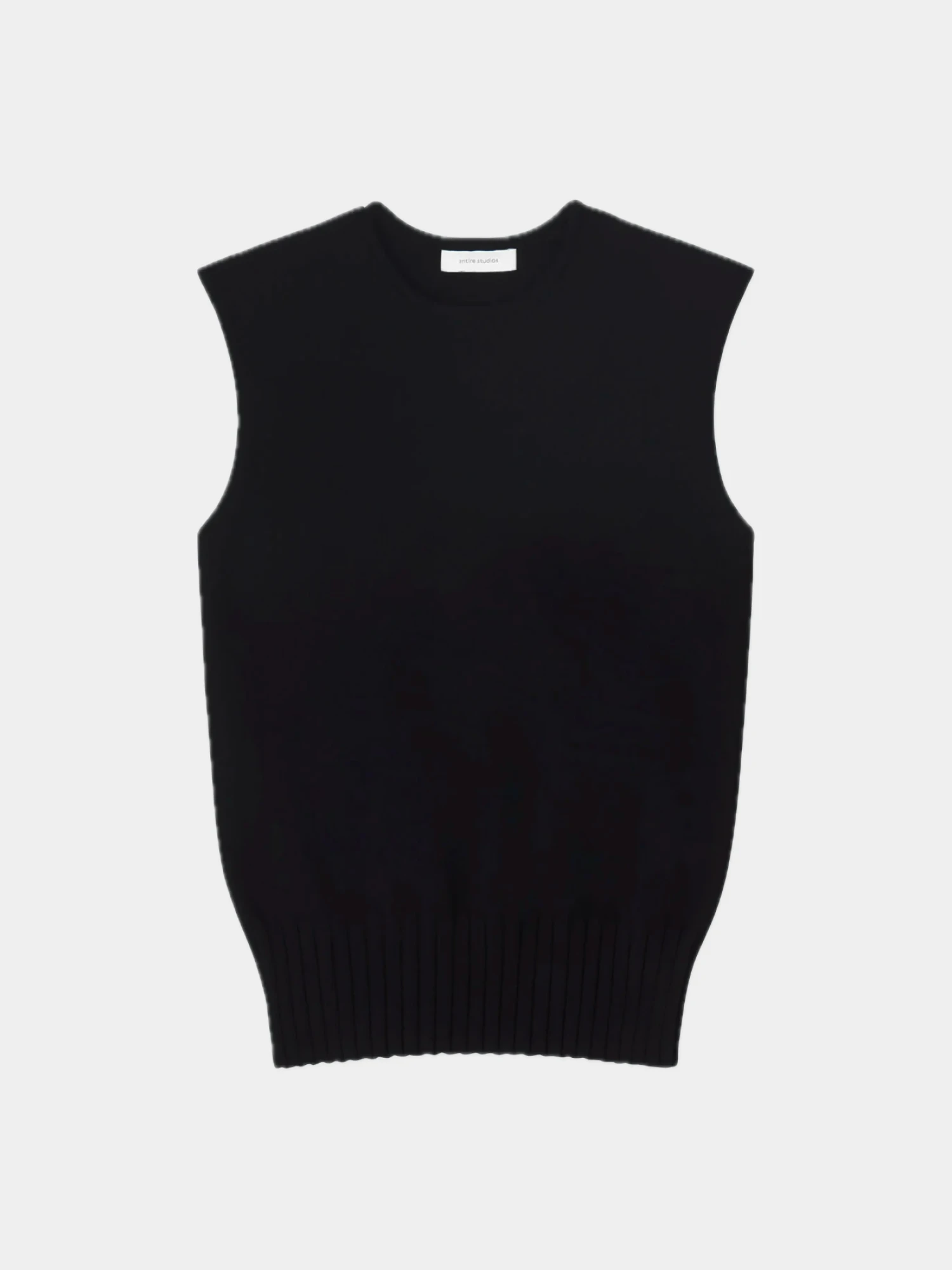 Жилет entire studios Burns Knit Black