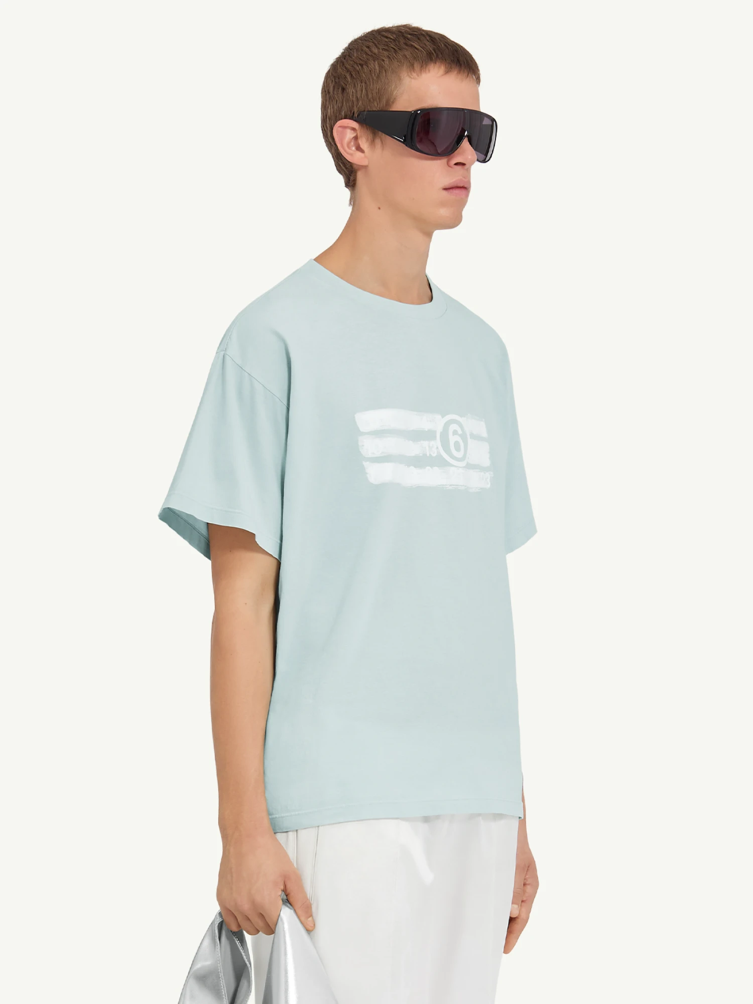 Футболка MM6 Maison Margiela Numeric Blue