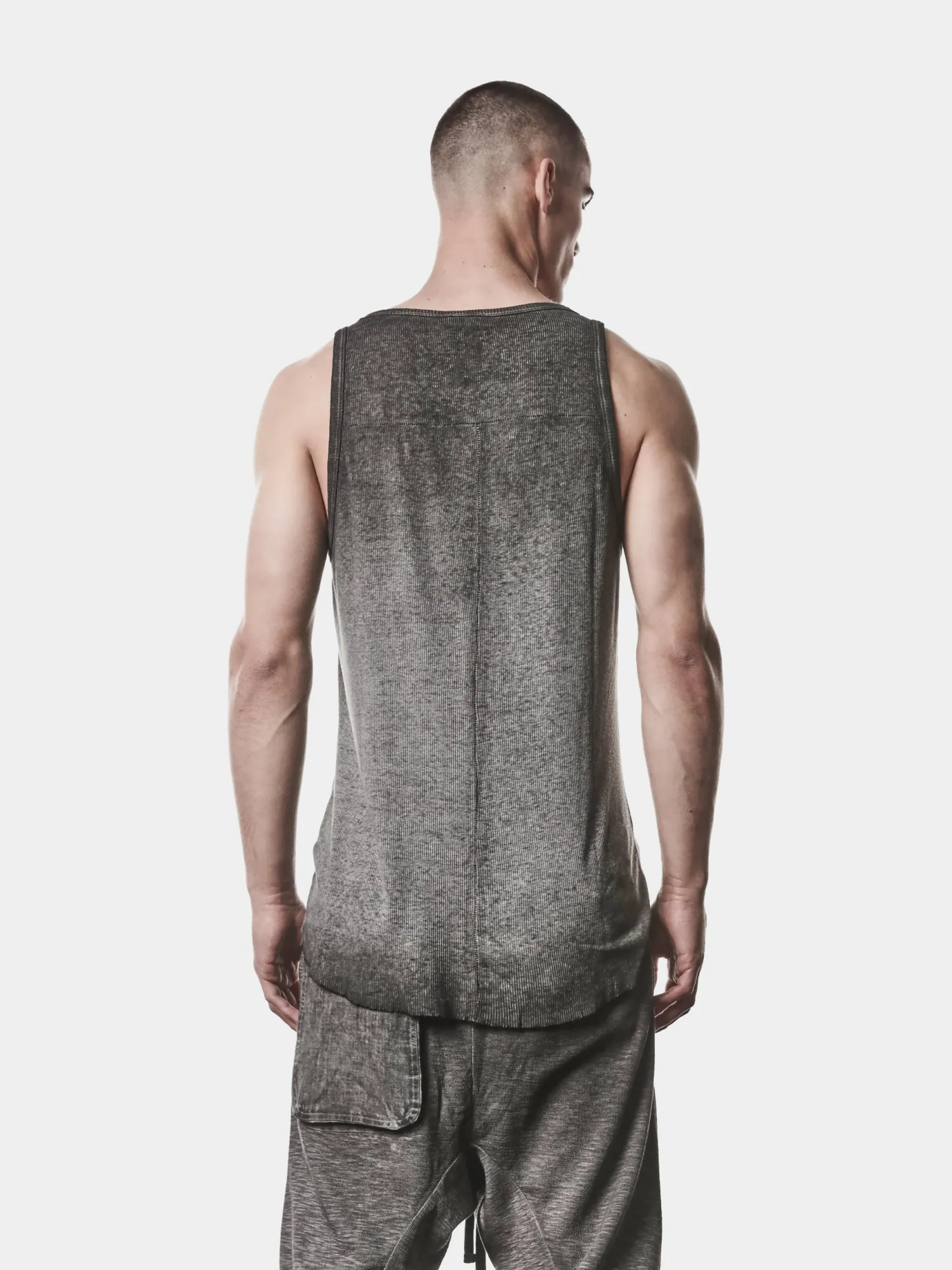Майка thom/krom M TS 947 Cold Dye Grey