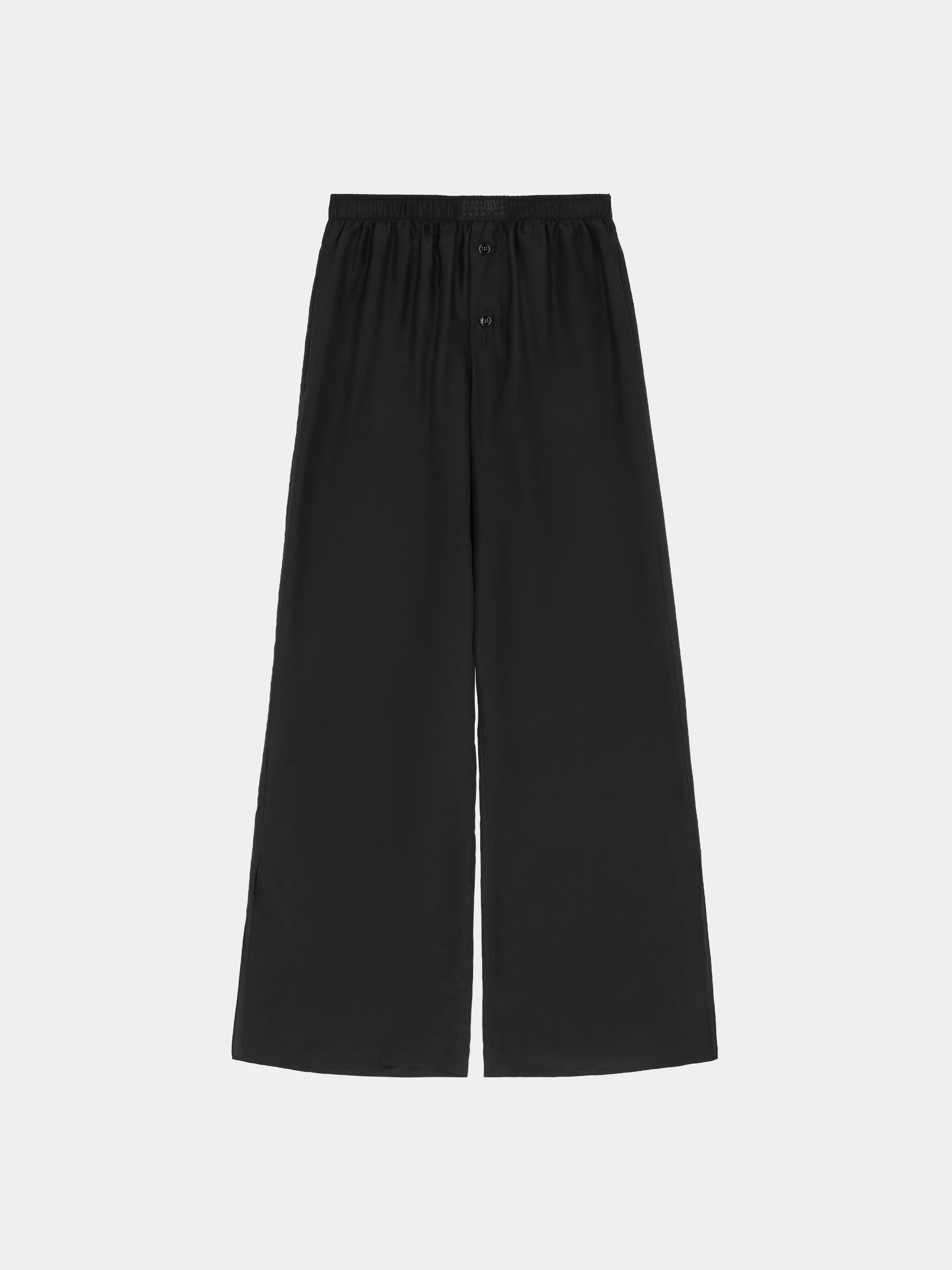 Женские брюки MM6 Maison Margiela Satin Pant Black