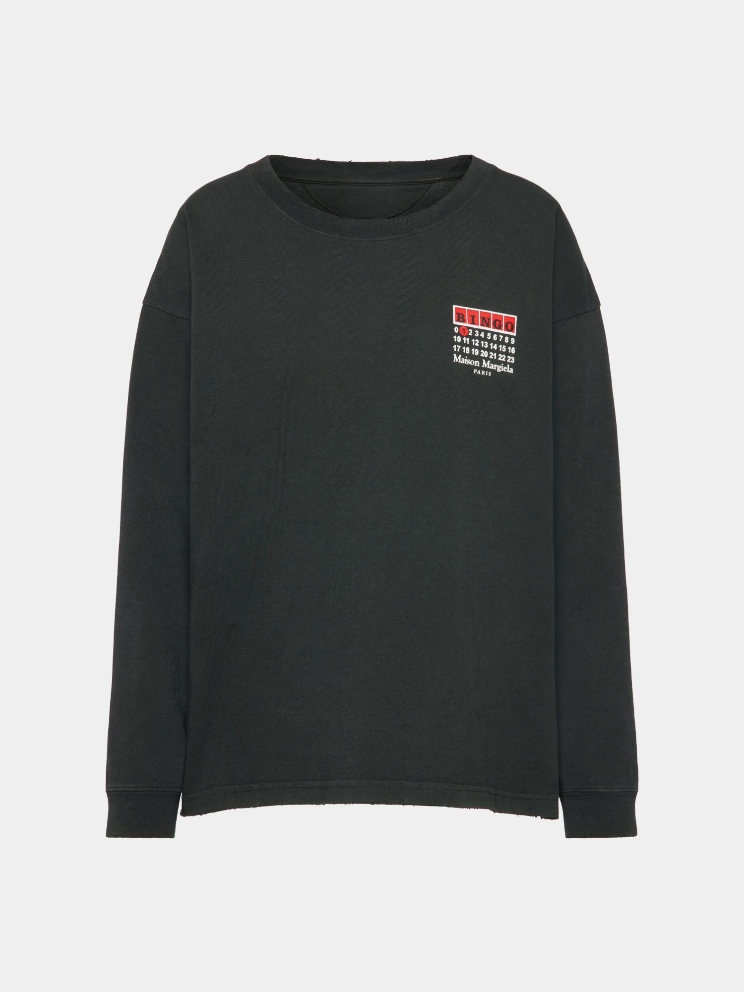 Женский лонгслив Maison Margiela Bingo Carbon
