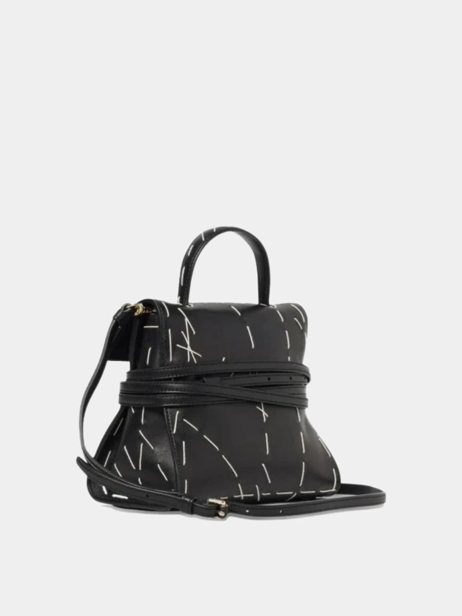 Сумка MOSCHINO Tie Me Small Black