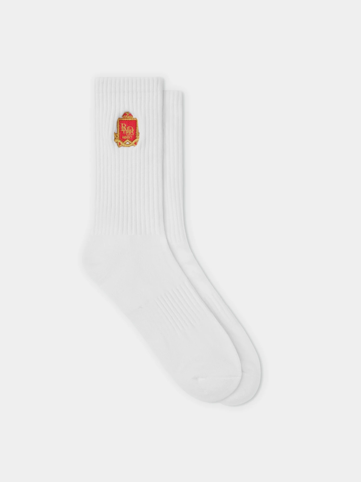 Носки RHUDE Embroidered Chevron Crest White